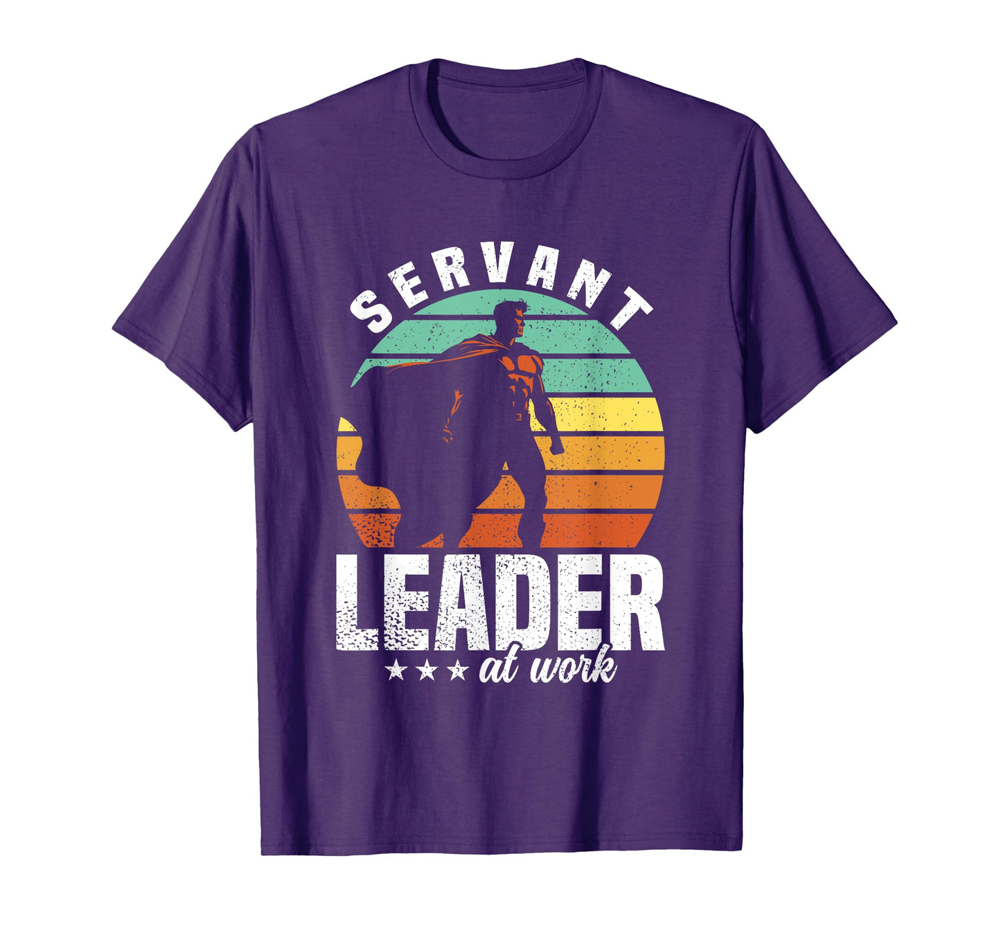 Servant Leadership Quote Leading Superhero Team Leader T-Shirt
