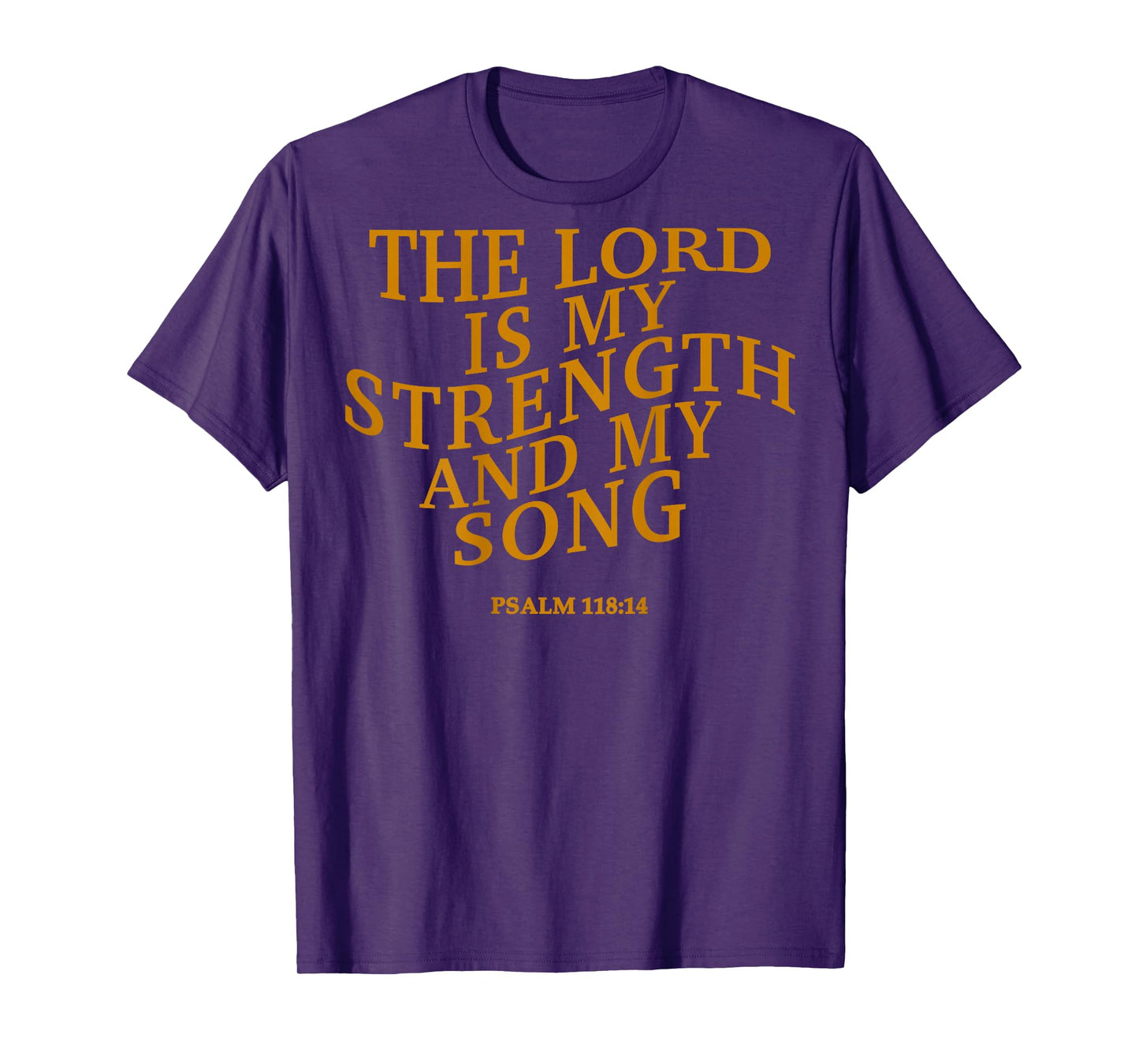 The Lord is My Strength and My Song Christian Jesus God Mom T-Shirt