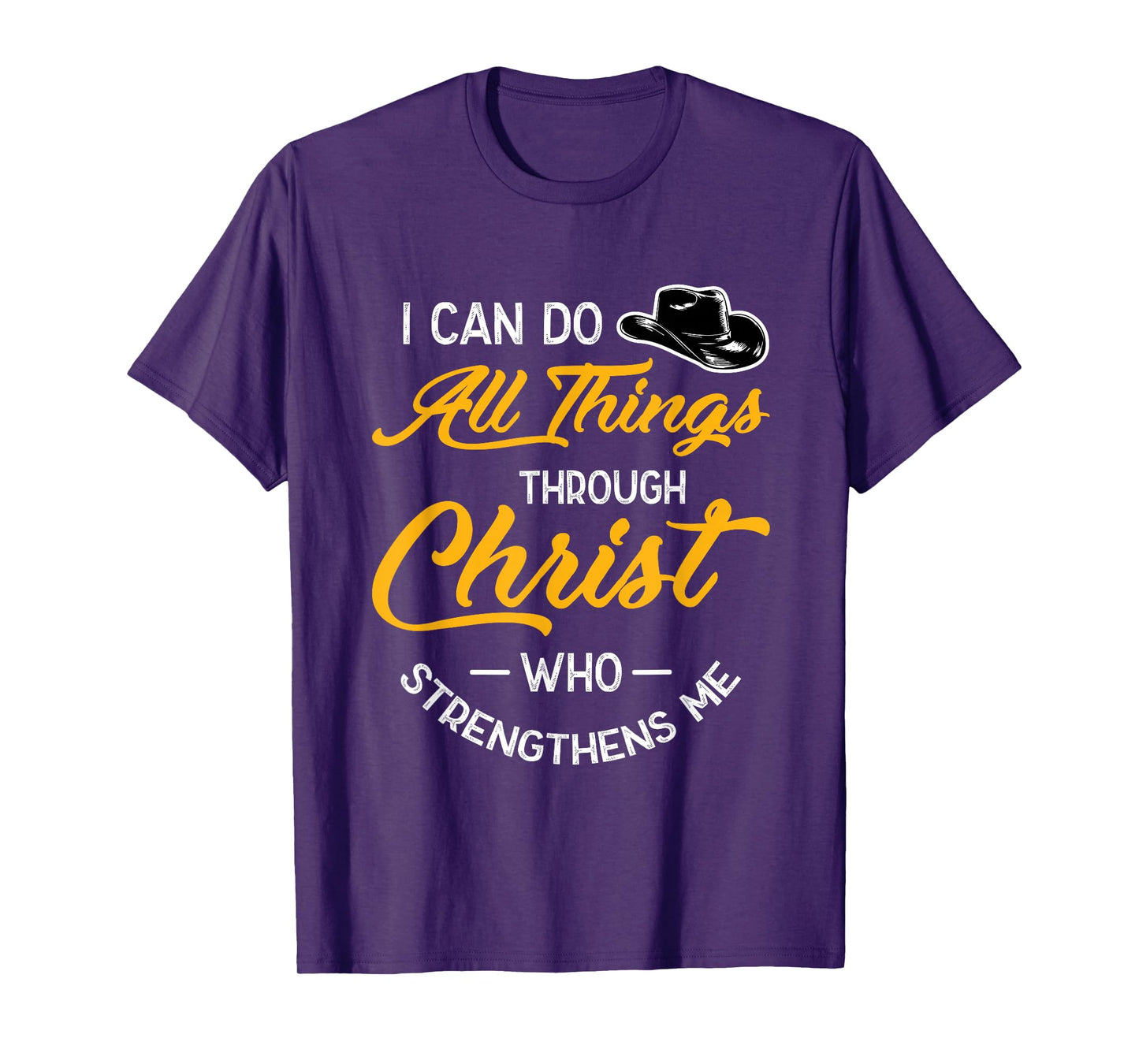 I Can Do All Things Through Christ Bible Verse Shirt T-Shirt
