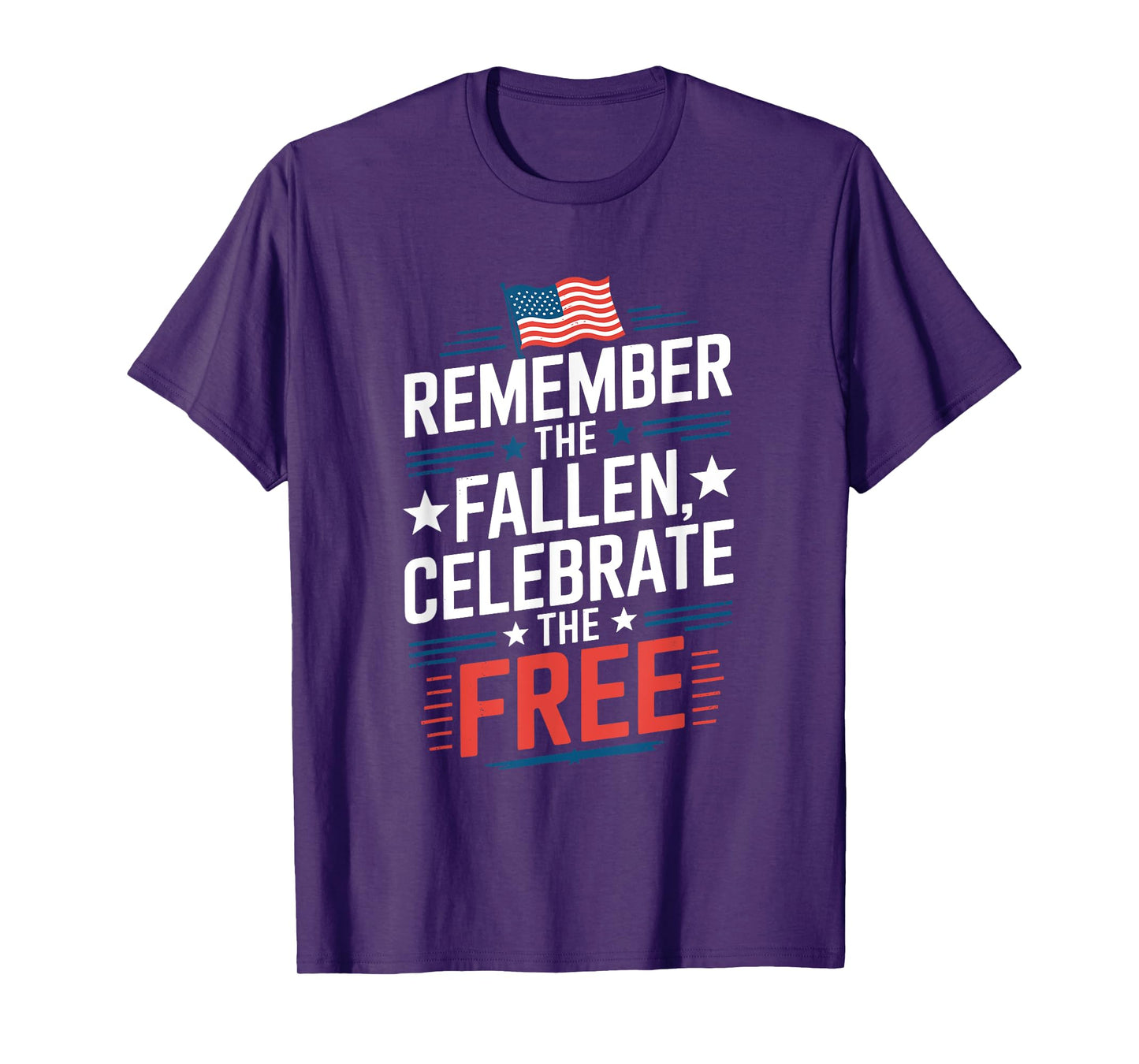 4th of July Veterans Memorial Day Quote Patriotic US Flag T-Shirt