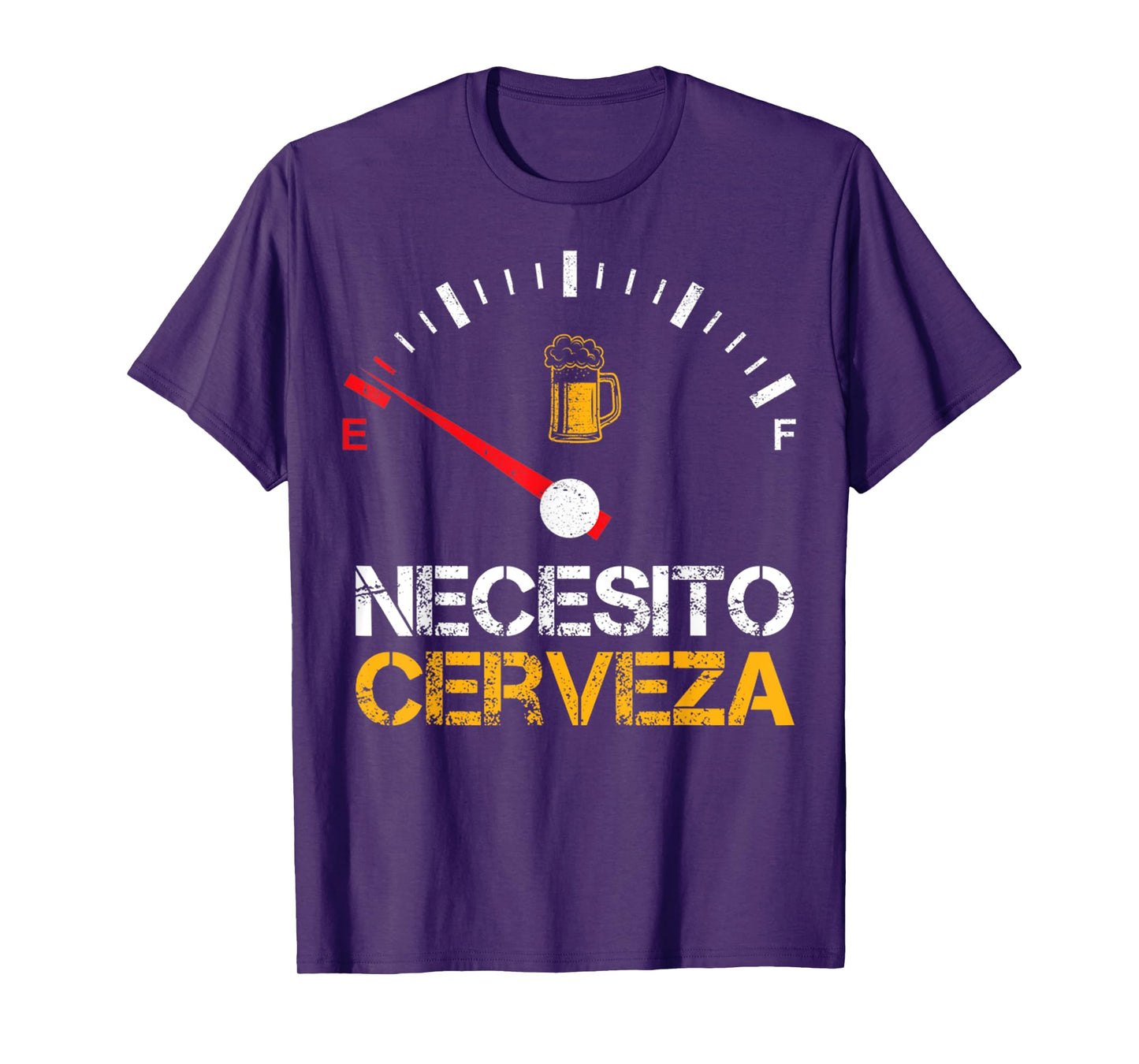 Necesito Cerveza Funny Quote Saying Spanish Beer Lover T-Shirt