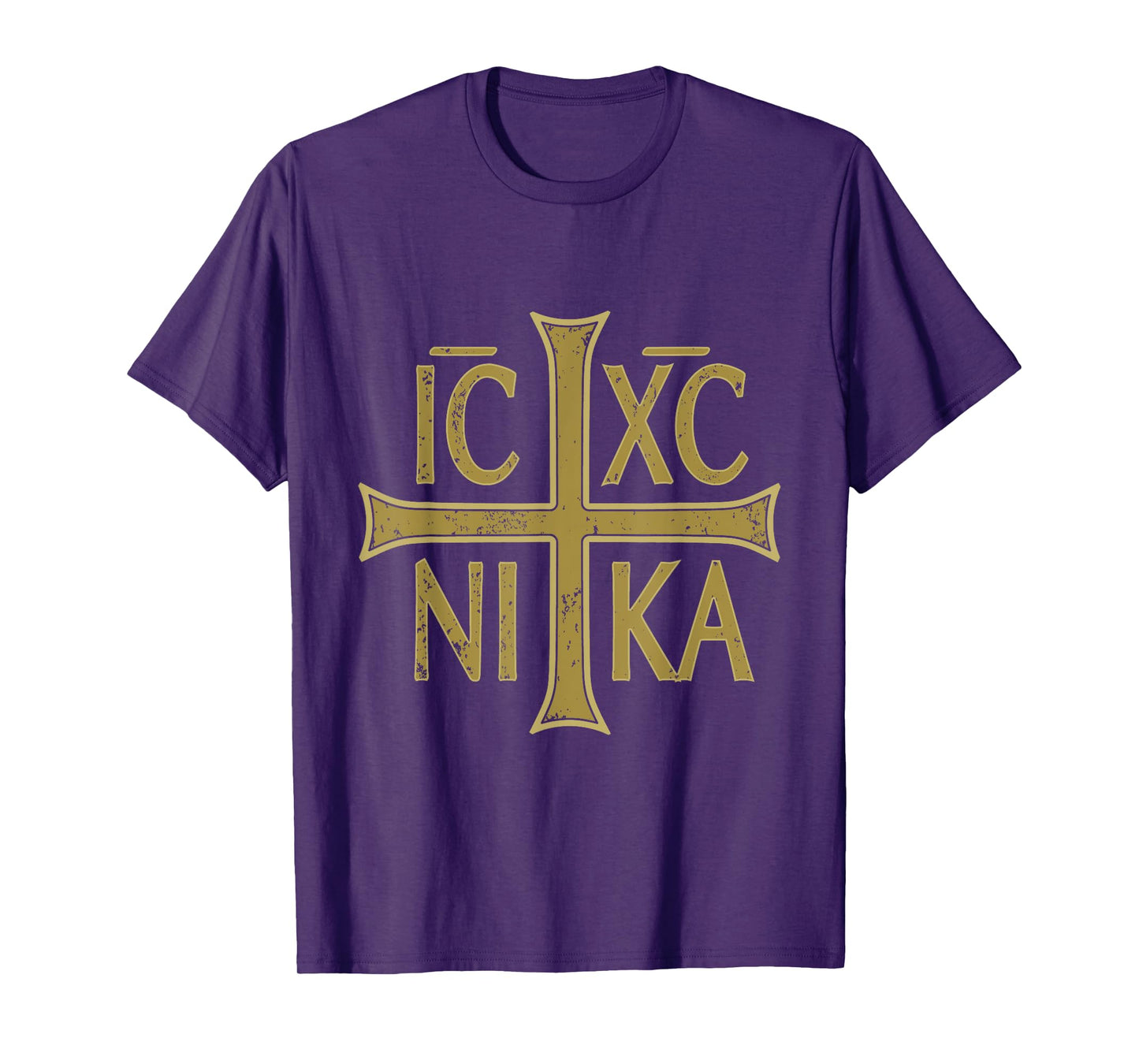 IC XC NIKA Cross Christogram Orthodox Eastern Christianity T-Shirt
