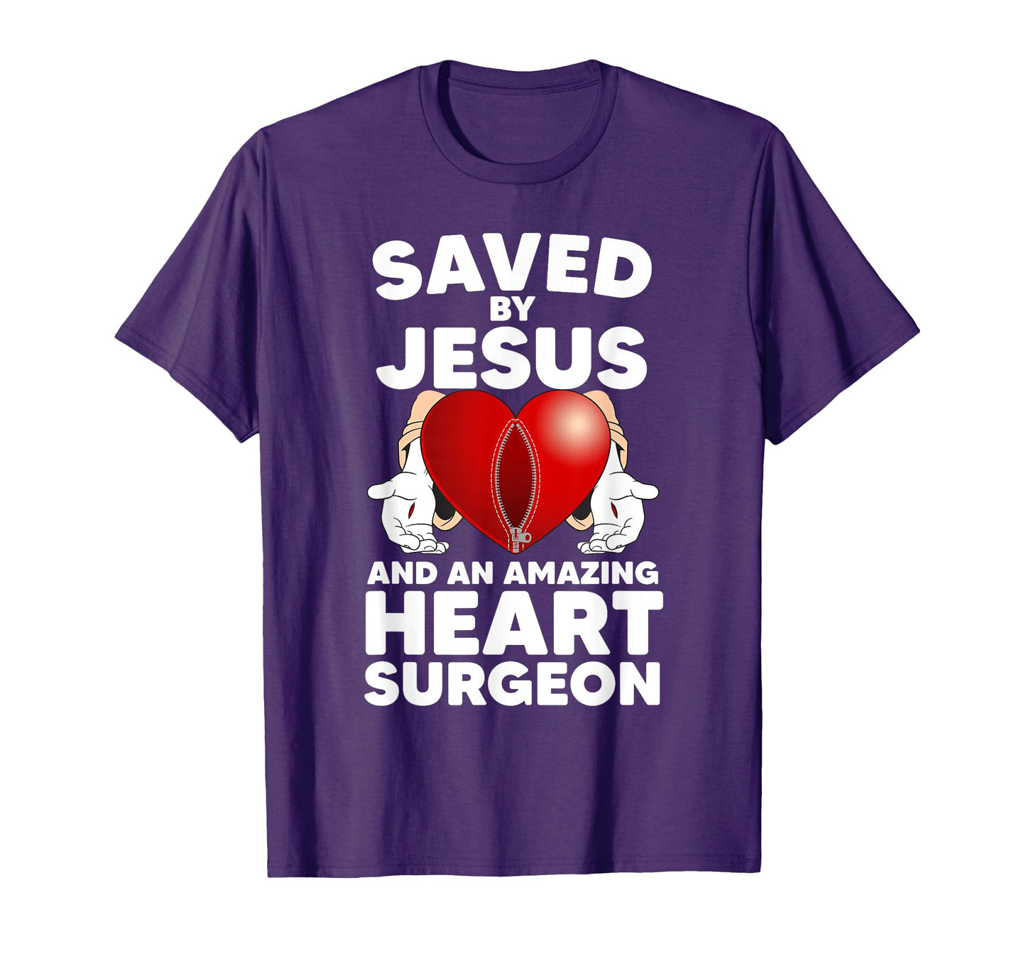 Funny Open Heart Surgery Design For Men Women Heart Patients T-Shirt
