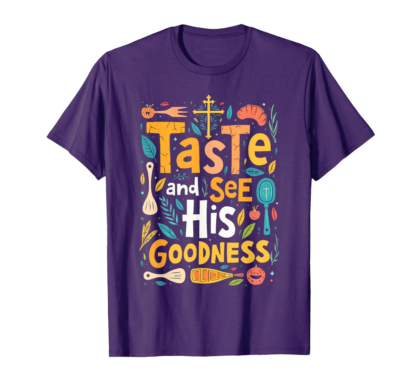Bible Cooking Christian Believer Religious Jesus Christ T-Shirt