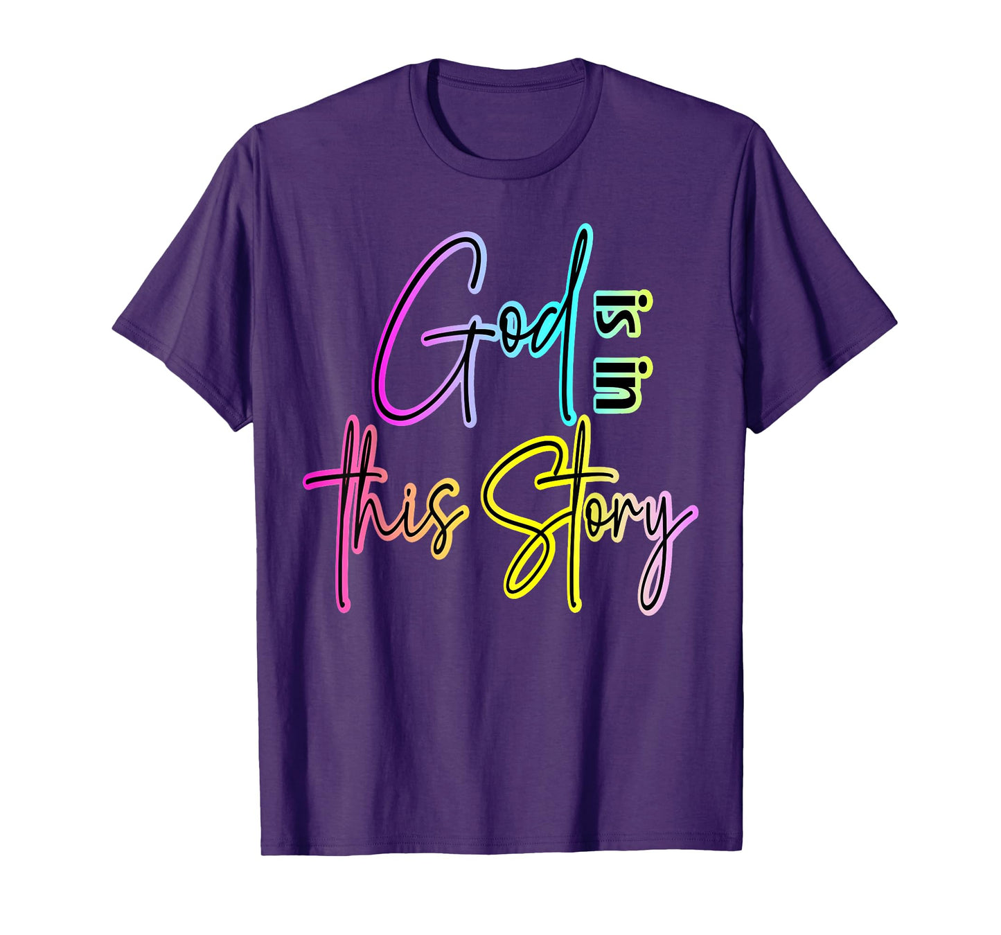 God is in This Story Worship Leader Gifts and Faith T-Shirt