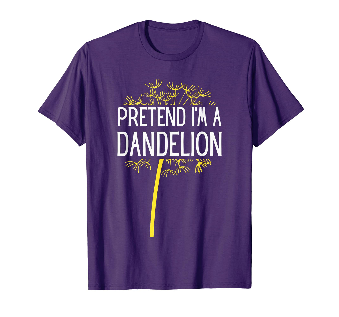 Pretend I'm A Dandelion Easy Halloween Costume T-Shirt
