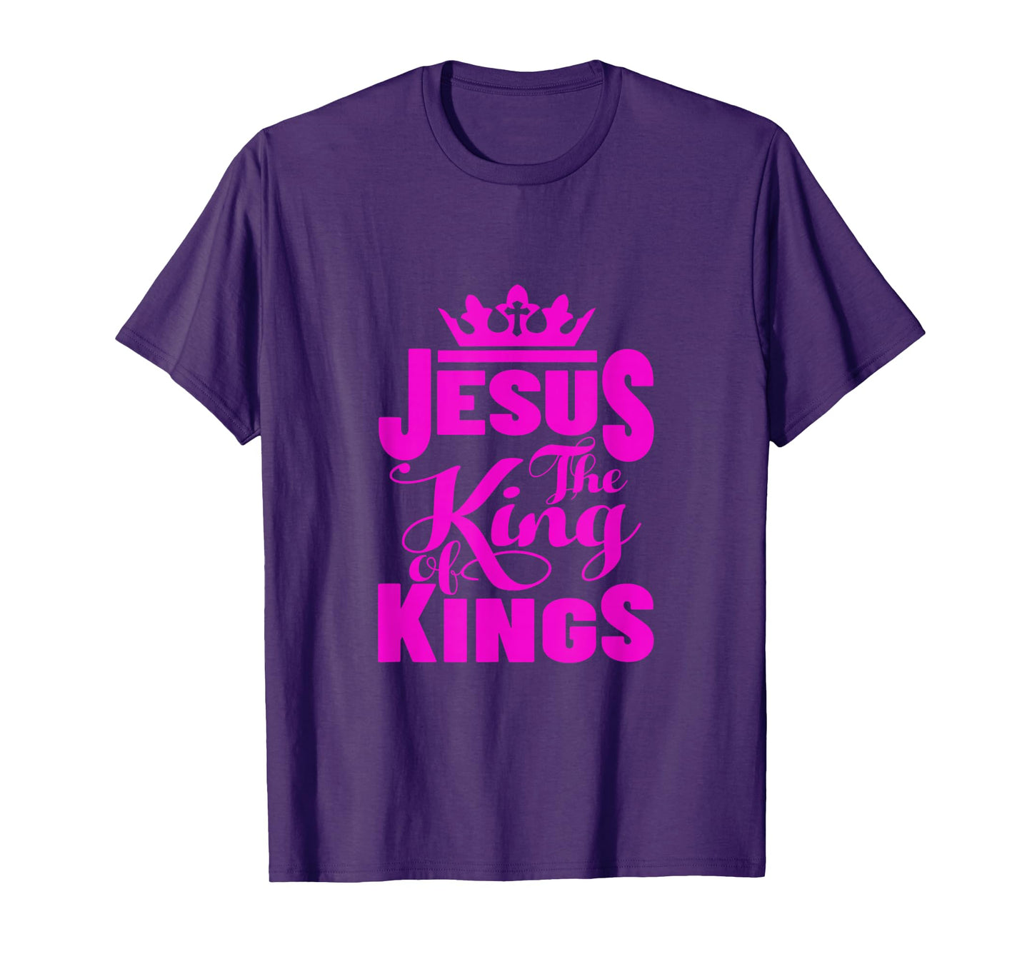 Jesus is My King – Bold Faith and Strength Design T-Shirt