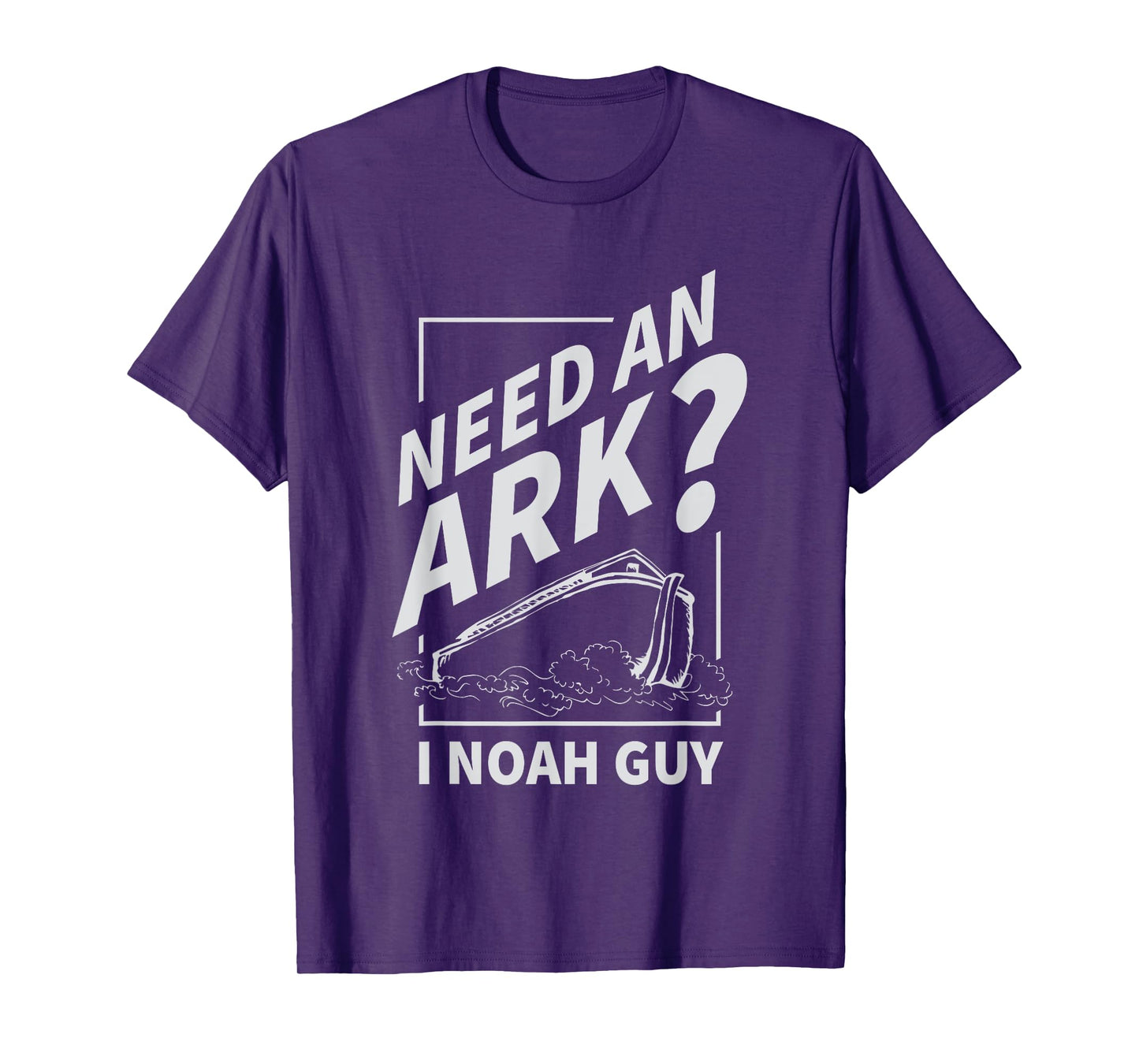 Need An Ark I Noah Guy Funny Christian Men Women Pun Humor T-Shirt