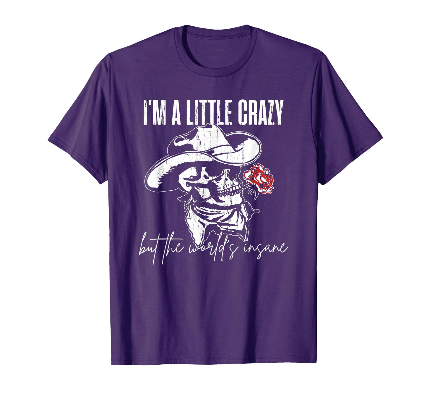 I'm A Little Crazy But This World's Insane T-Shirt