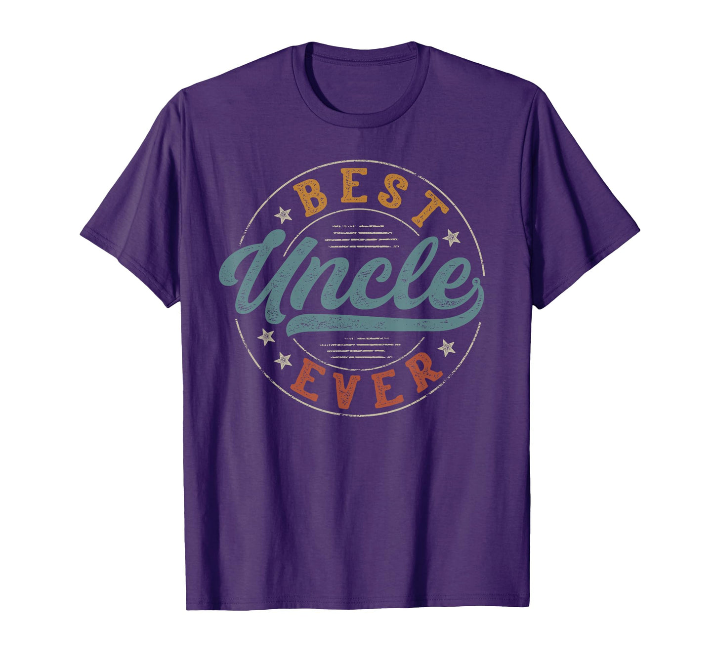 Best Uncle Ever Father's Day Uncle Gifts Vintage Emblem T-Shirt