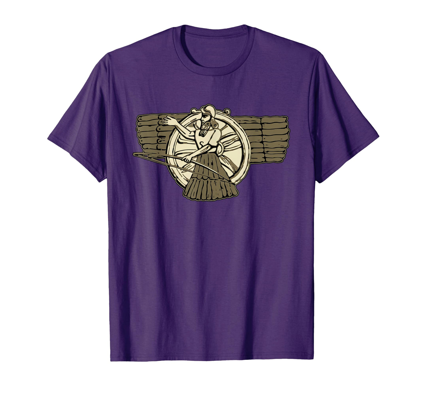 Ashur Supreme Deity Assyrian Emblem Mesopotamian T-Shirt
