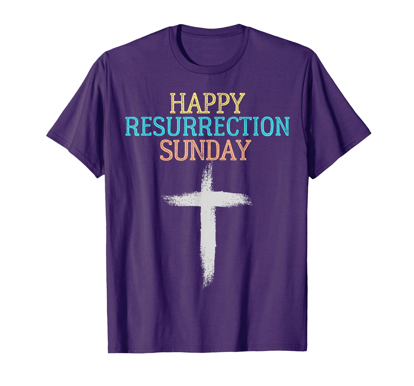 Happy Resurrection Sunday - Easter Jesus Christian Church T-Shirt