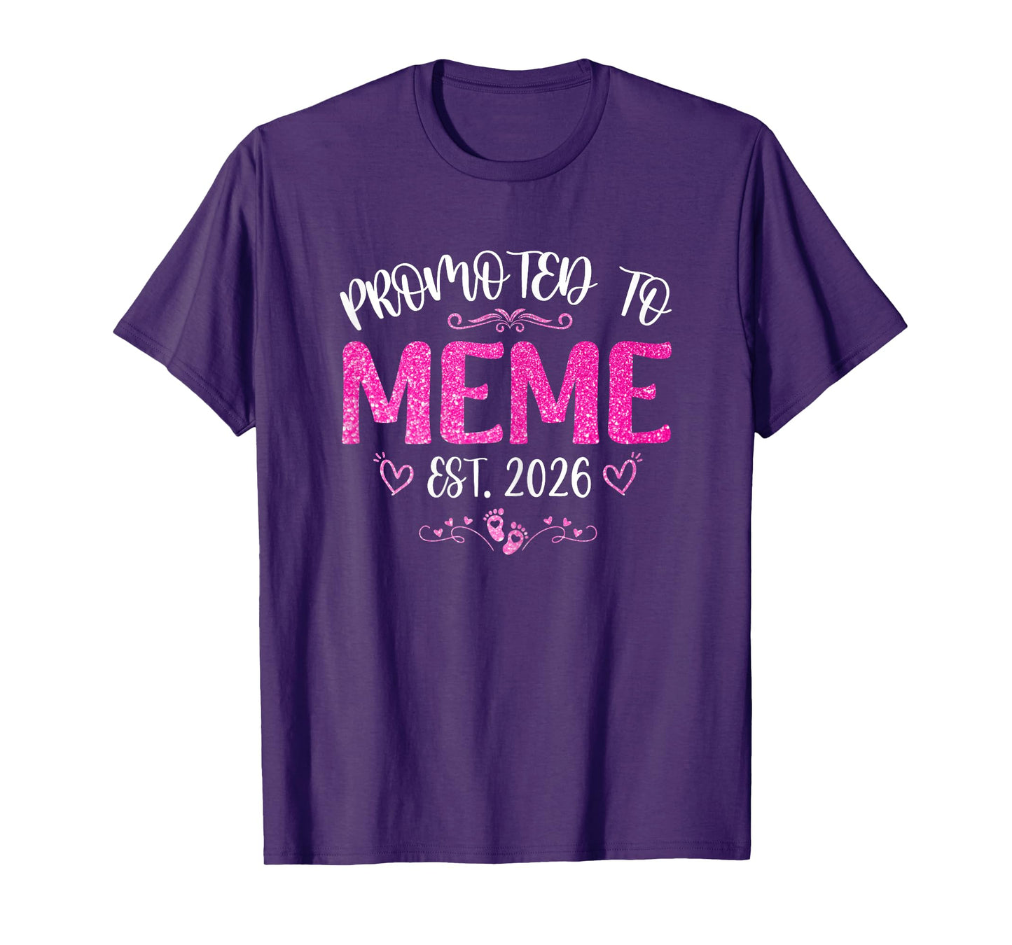 Promoted To Meme Est 2026 Soon To Be Mom Mother's day T-Shirt