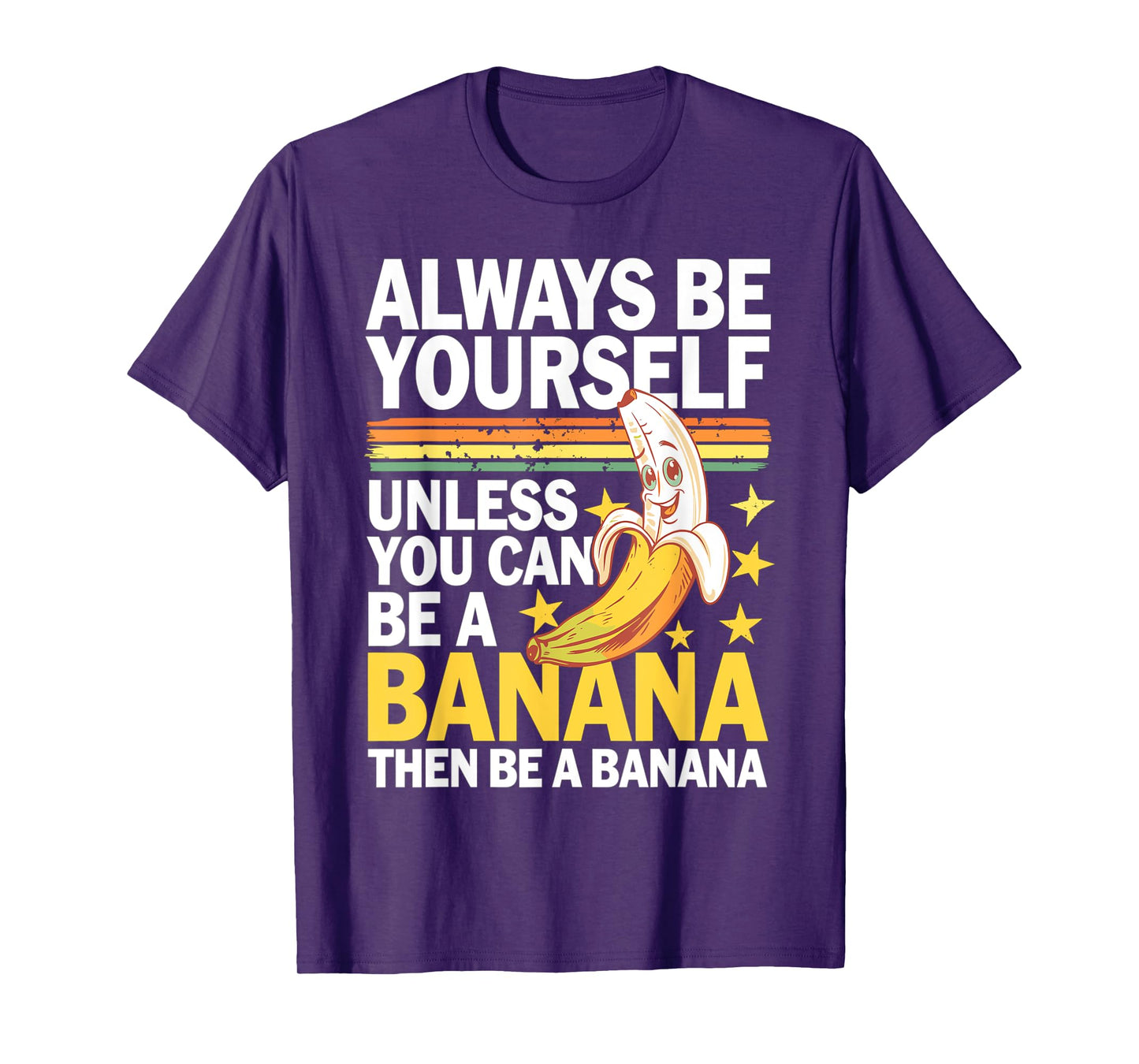 Cute Banana Vintage Funny Saying Bananas Lovers Jokes T-Shirt