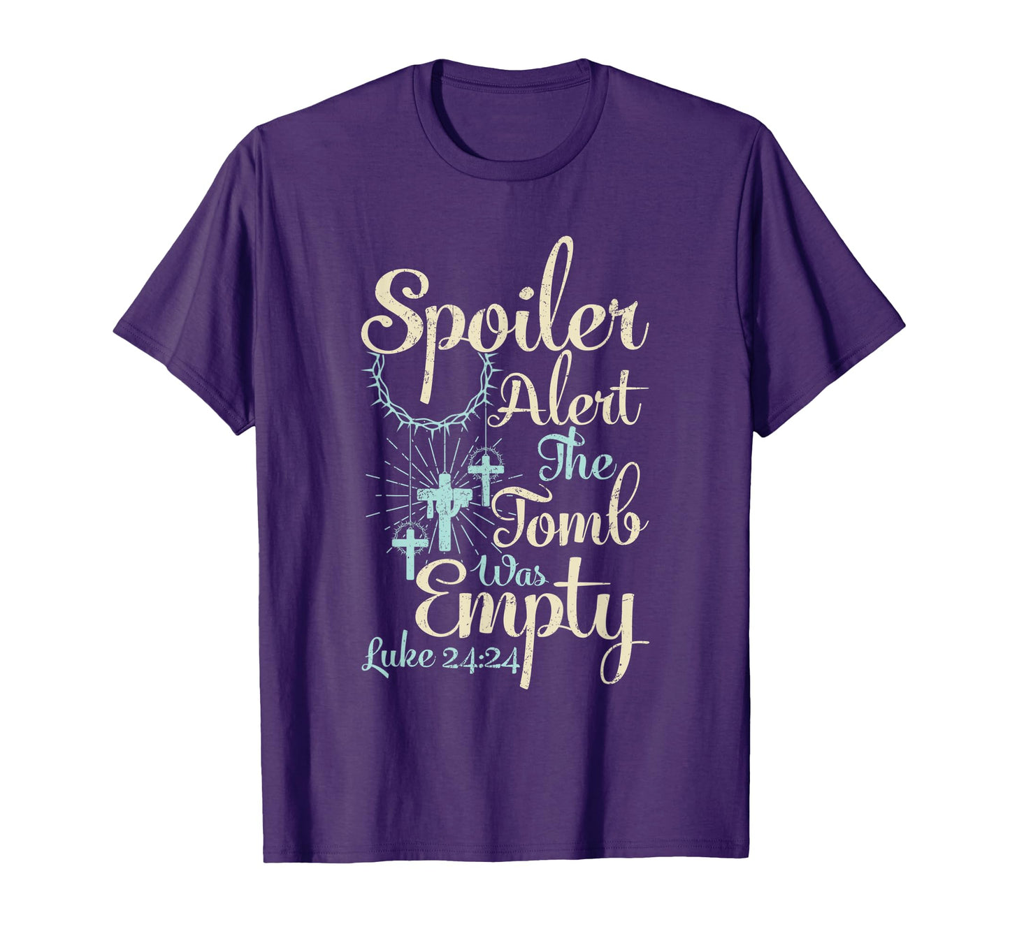 Easter Spoiler Alert Tomb Was Empty Christian Jesus T-Shirt
