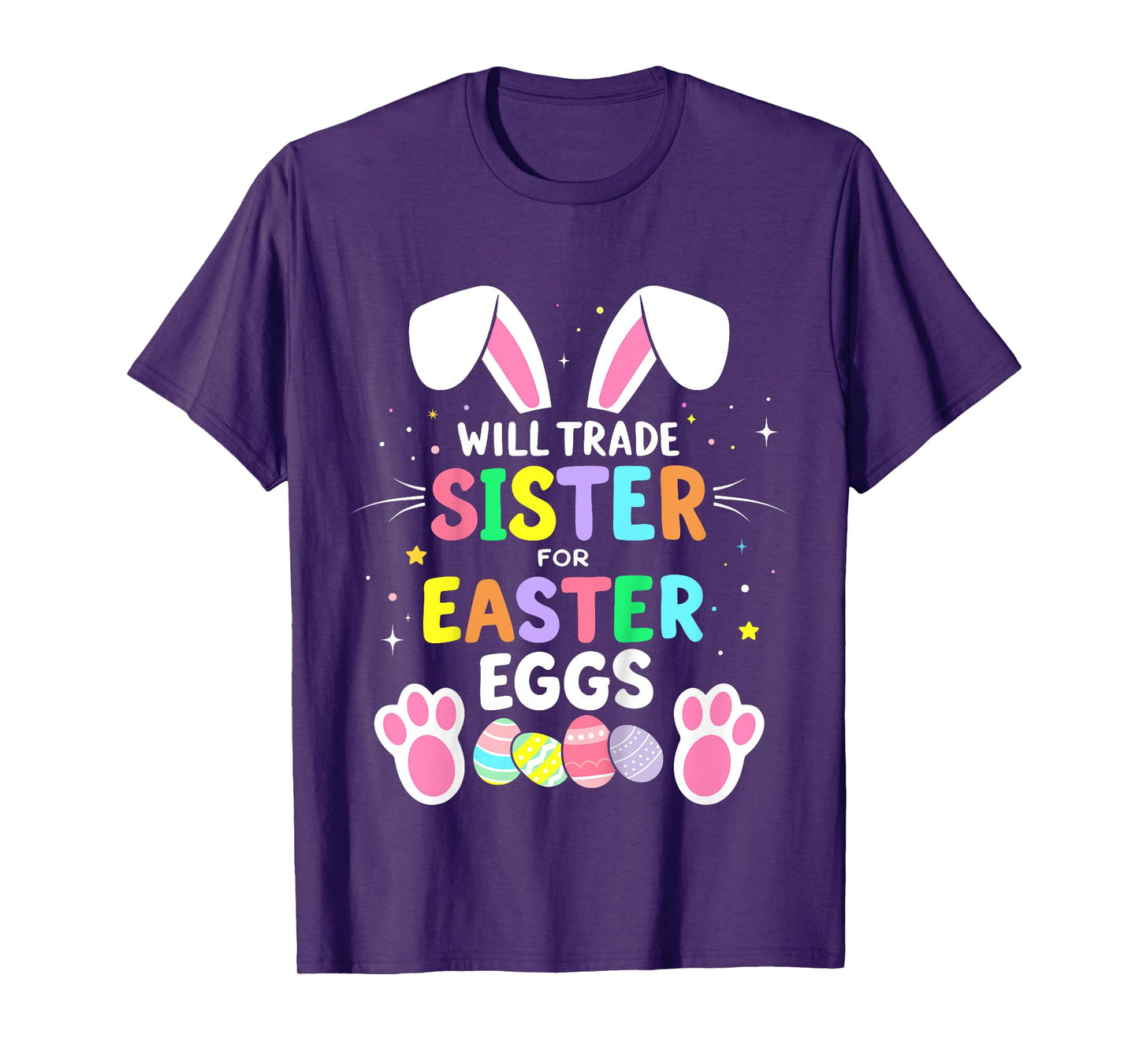 Kids Will trade sister for easter eggs funny boys toddler T-Shirt