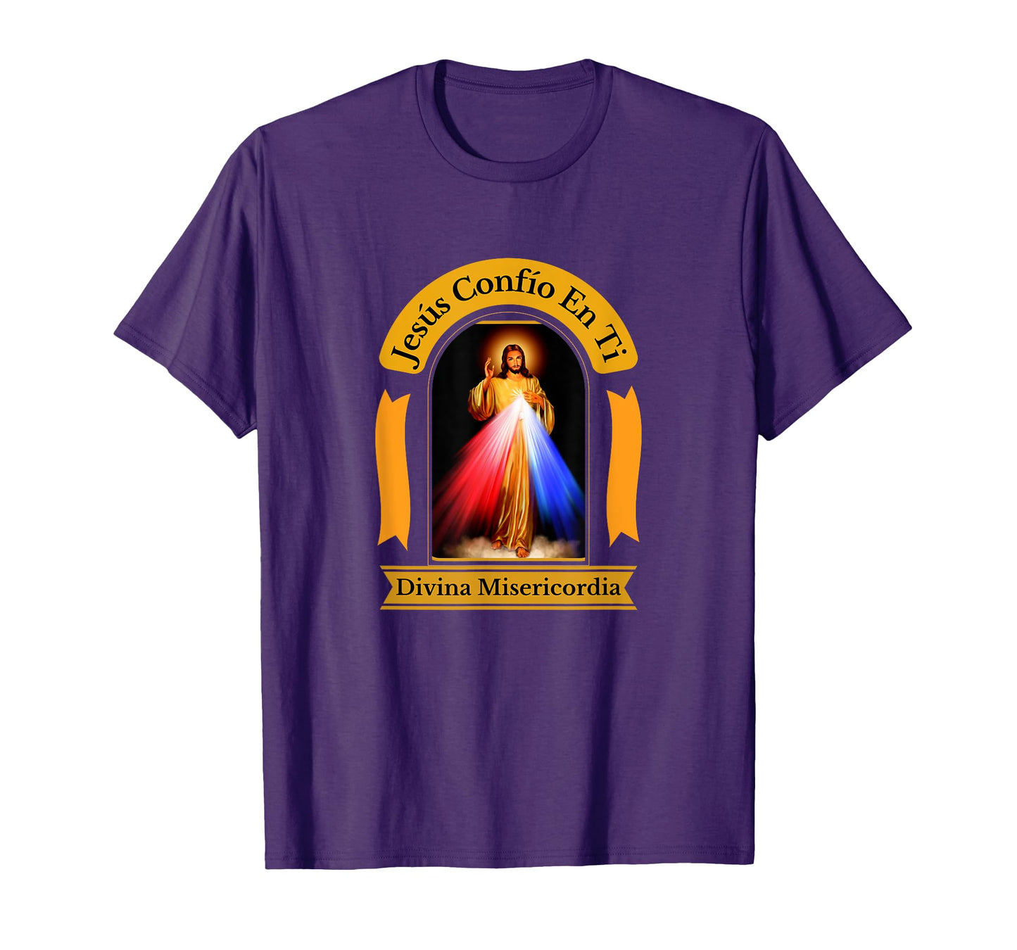 Jesús Confío En Ti Divine Mercy Spanish Catholic T-Shirt