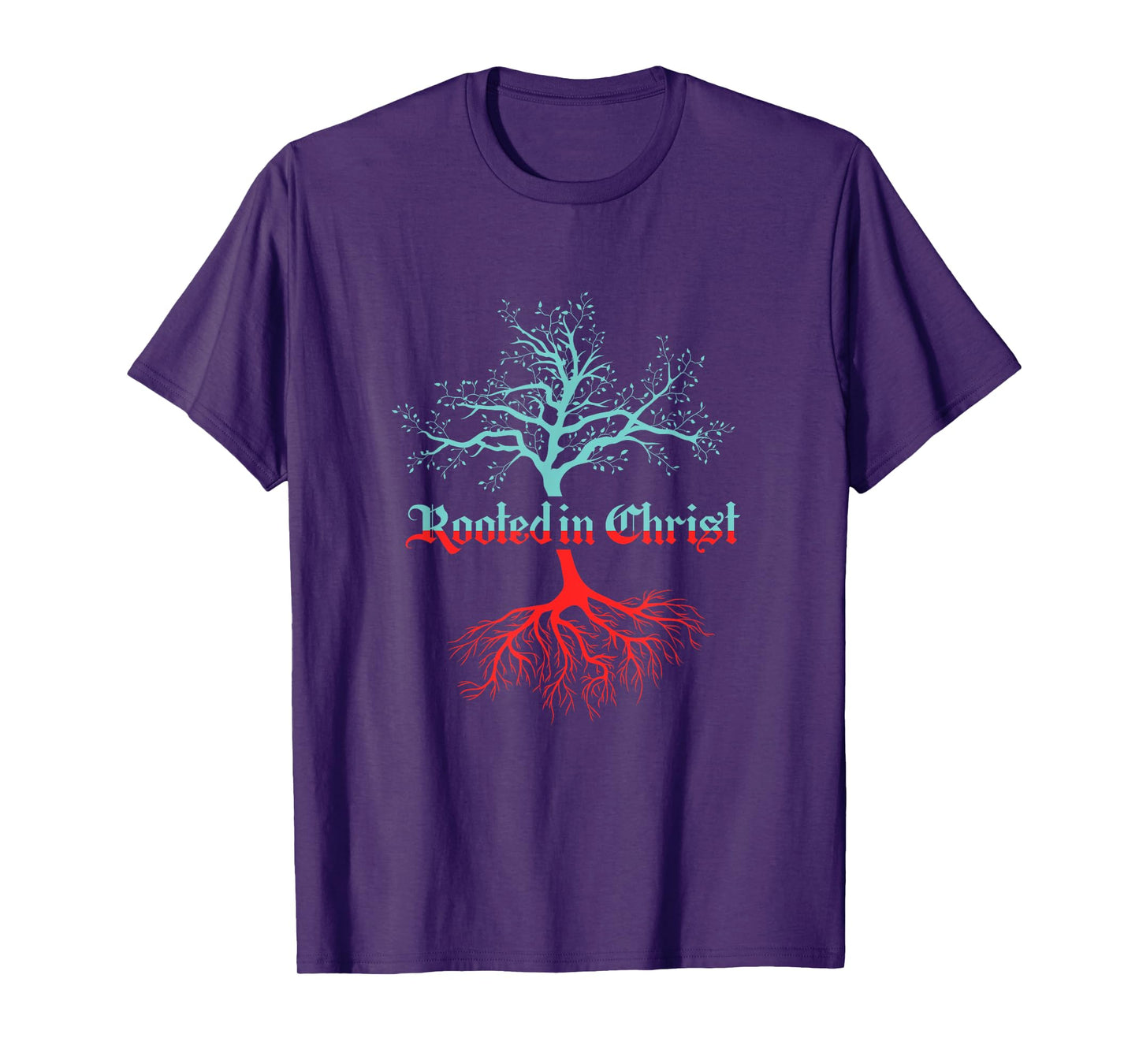Root Tree Christian Christian Faith Fan Gift T-Shirt