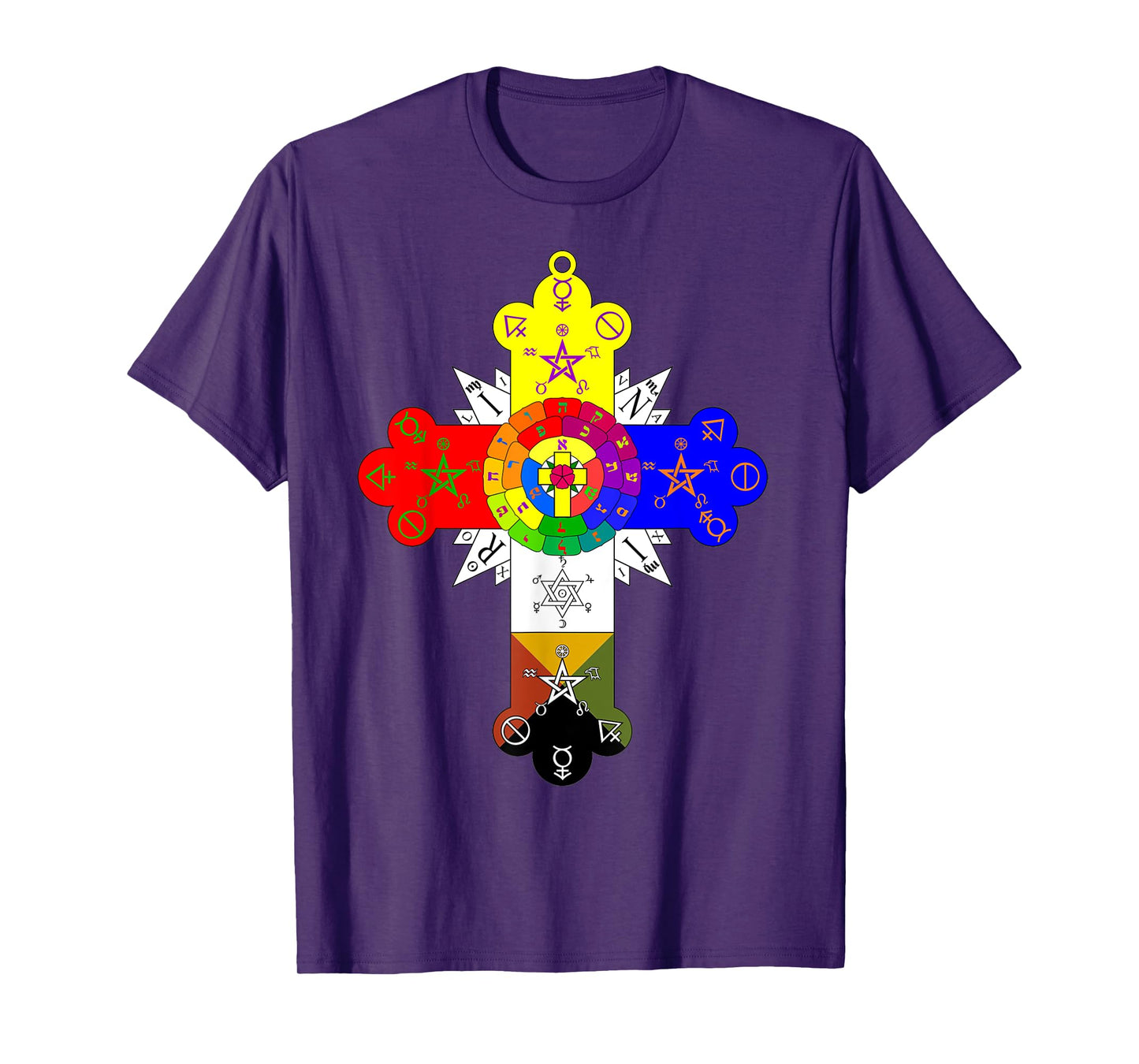 Rose Cross T Shirt T-Shirt