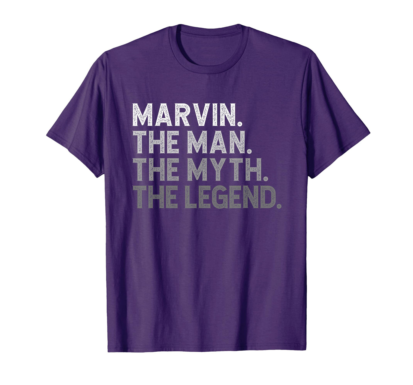 First Name Marvin The Man Myth Legend Personalized Funny T-Shirt