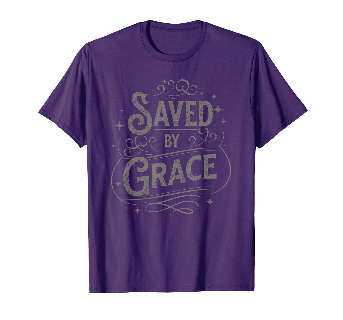 Saved By Grace Christian Men T-Shirt