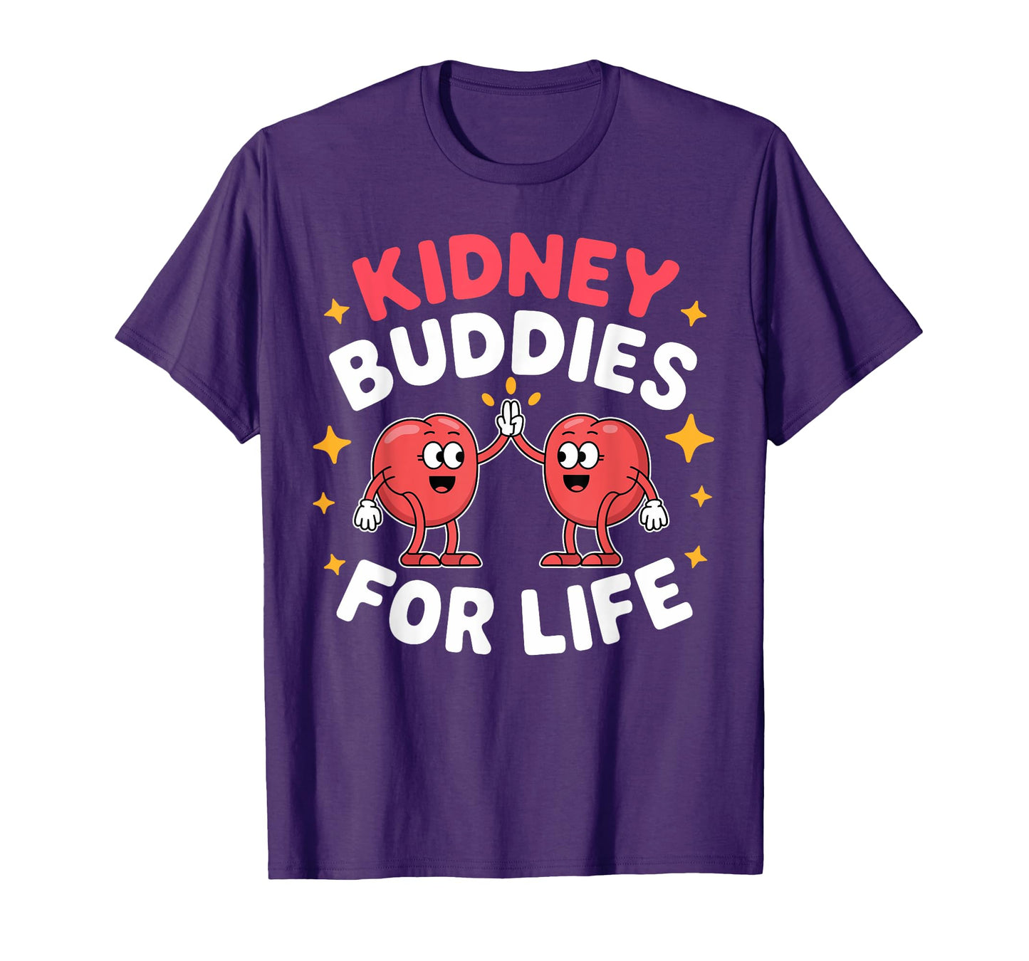 Kidney Buddies For Life Funny Donor Recipient T-Shirt