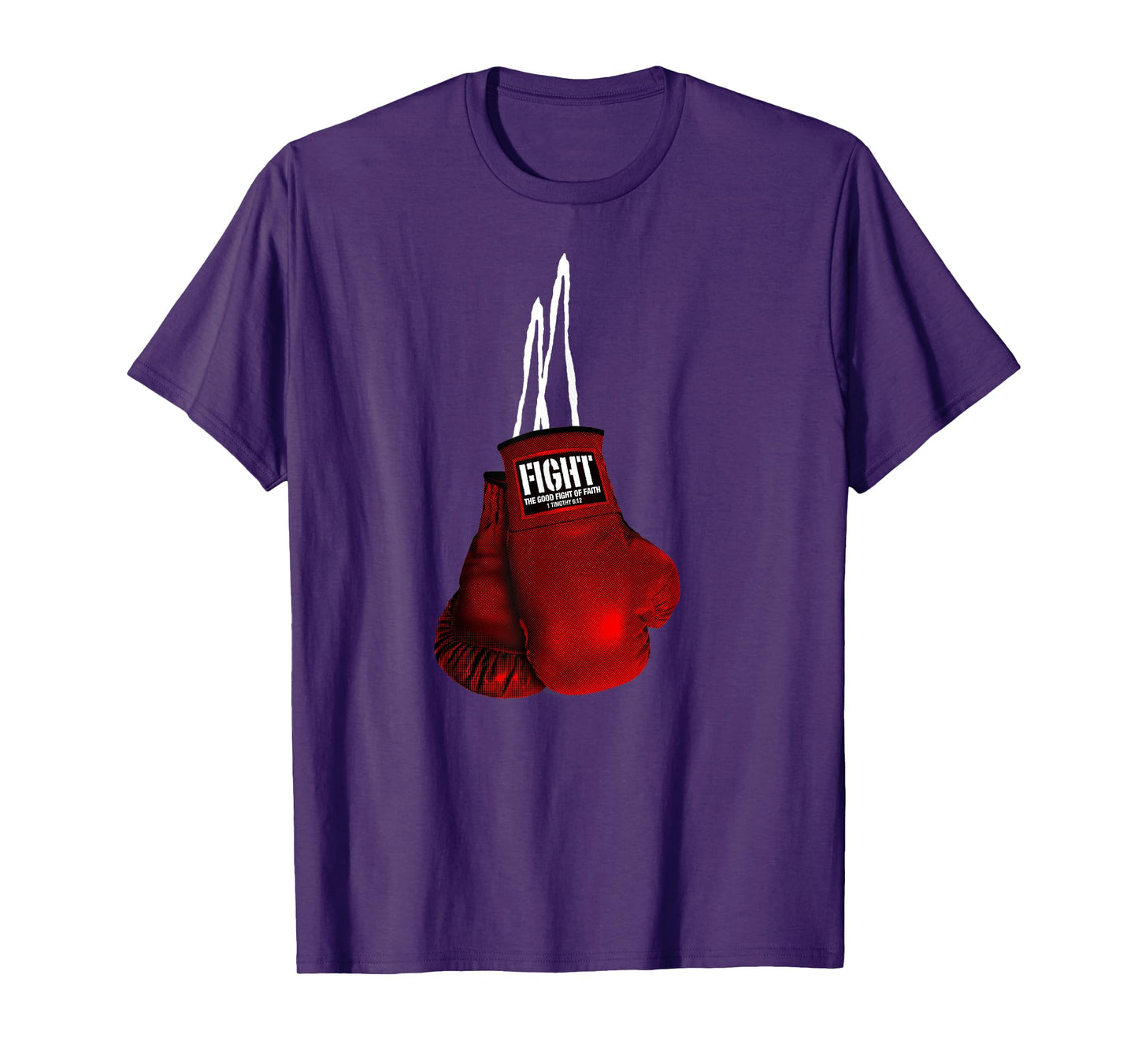 Fight the good of Faith Christian T-Shirt Christian Boxing T-Shirt