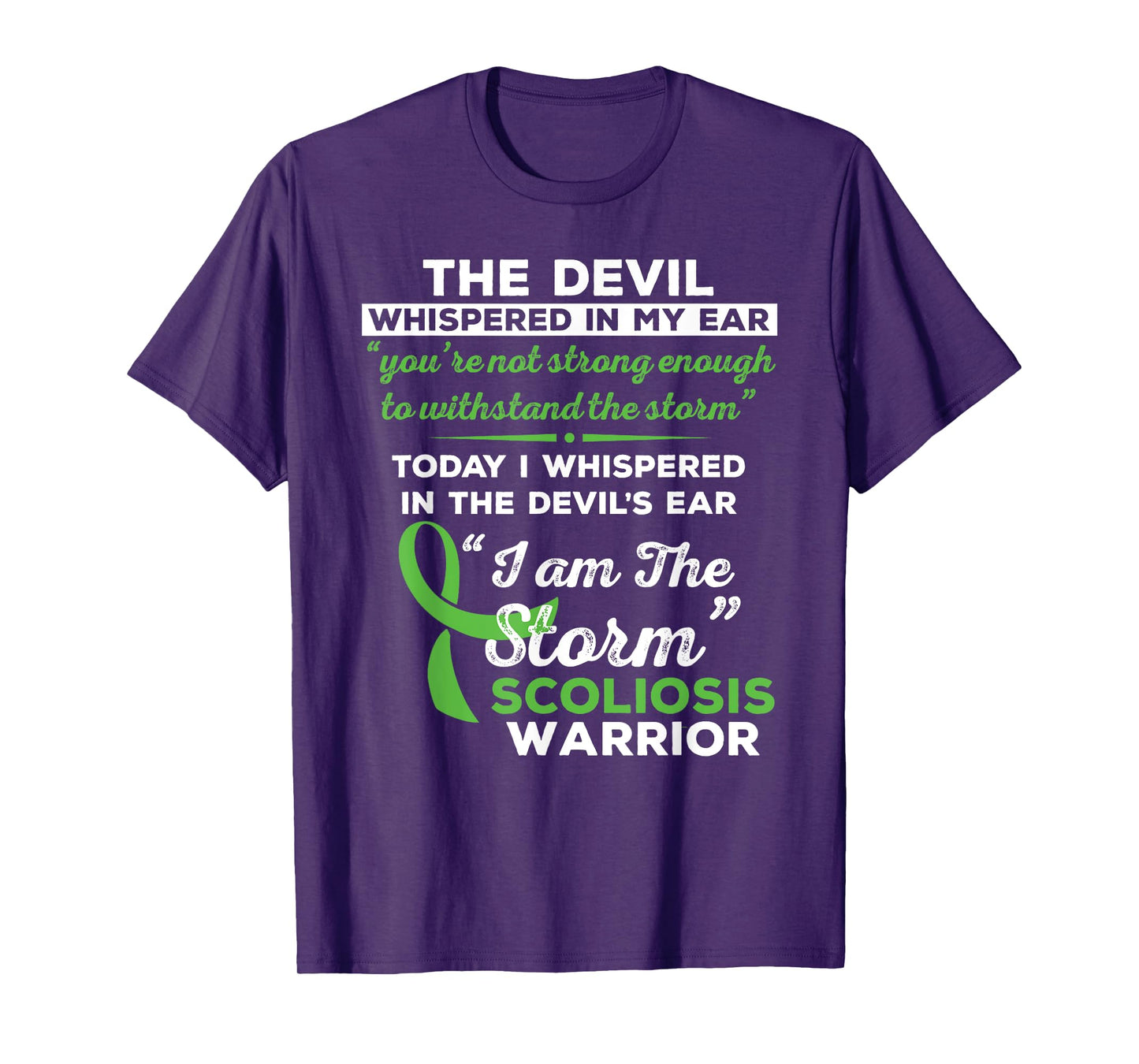 I Am the Storm Scoliosis Warrior T-Shirt T-Shirt