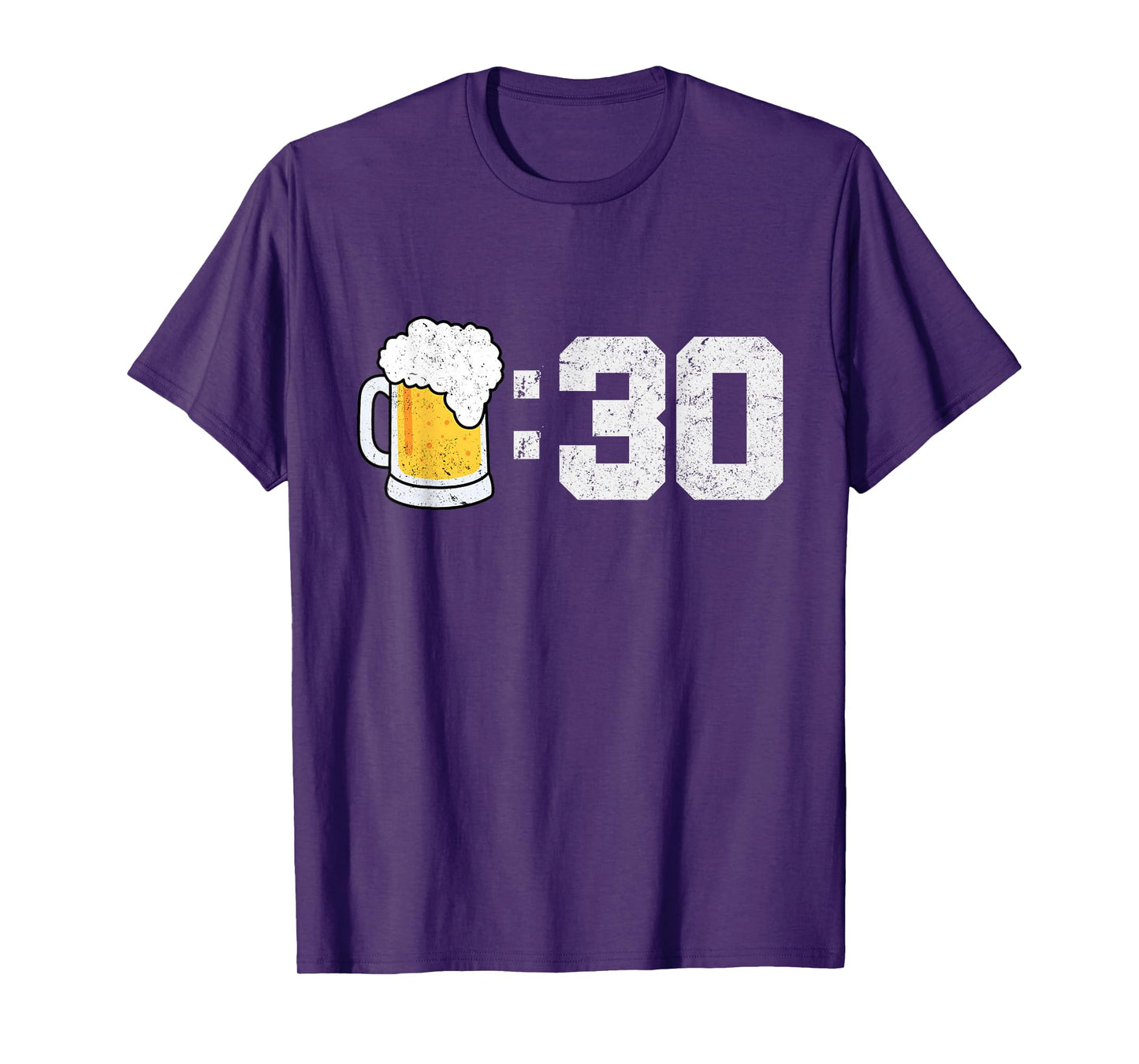 Beer 30 Distressed Cool Retro Funny Meme for Beer Drinkers T-Shirt