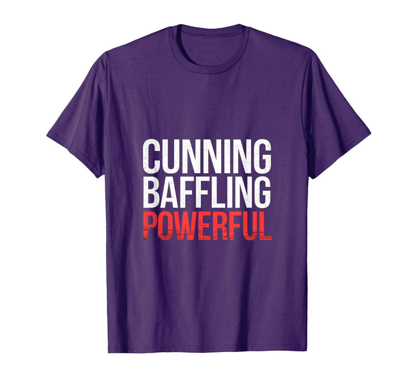 Cunning Baffling Powerful Alcoholism Journey Recovery ----- T-Shirt