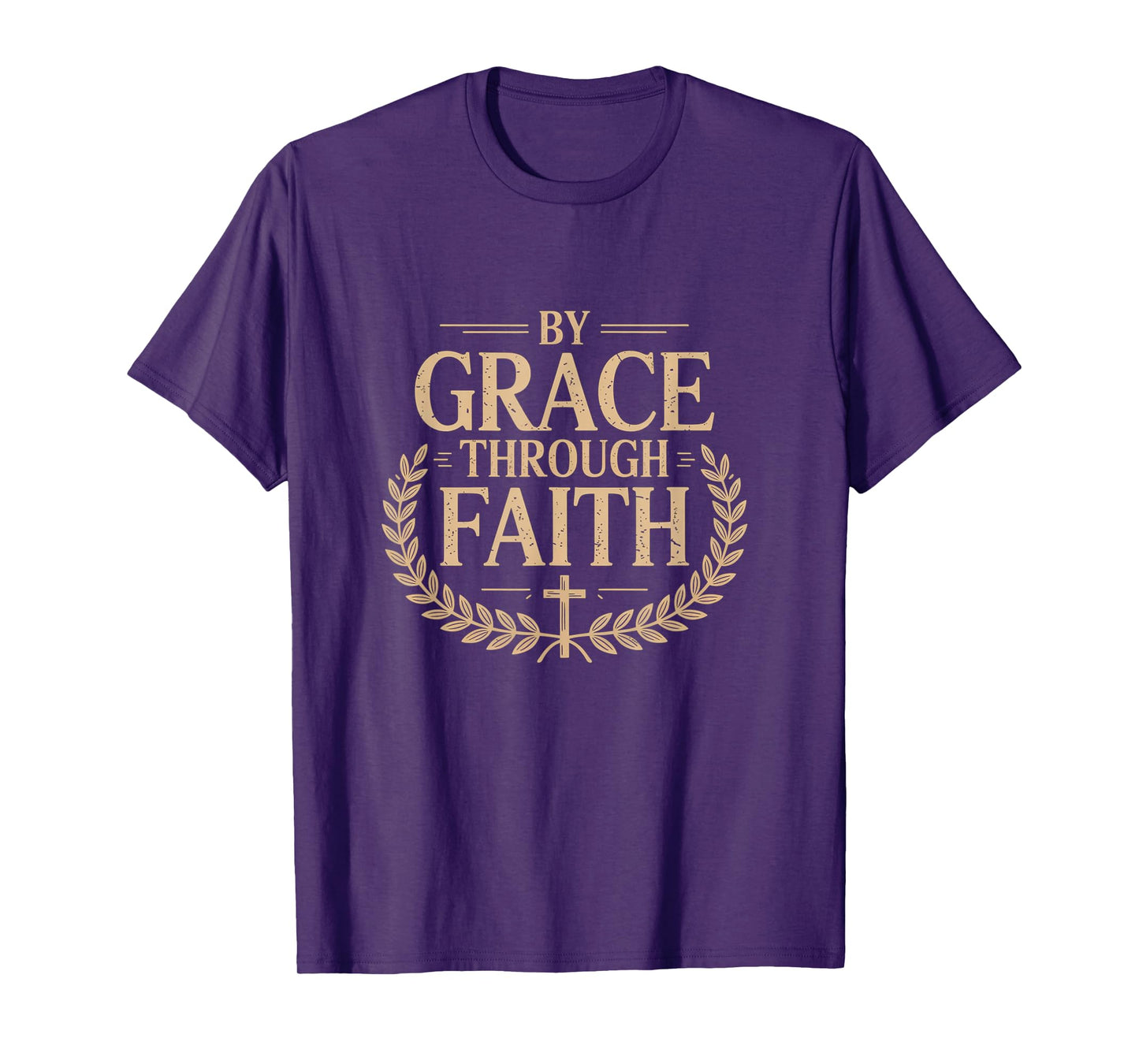 Grace Through Faith Ephesians 2:8-9 Christian T-Shirt