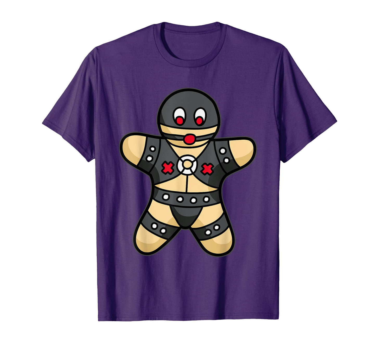 Kinky Gingerbread Man - BDSM & Bondage Humor T-Shirt