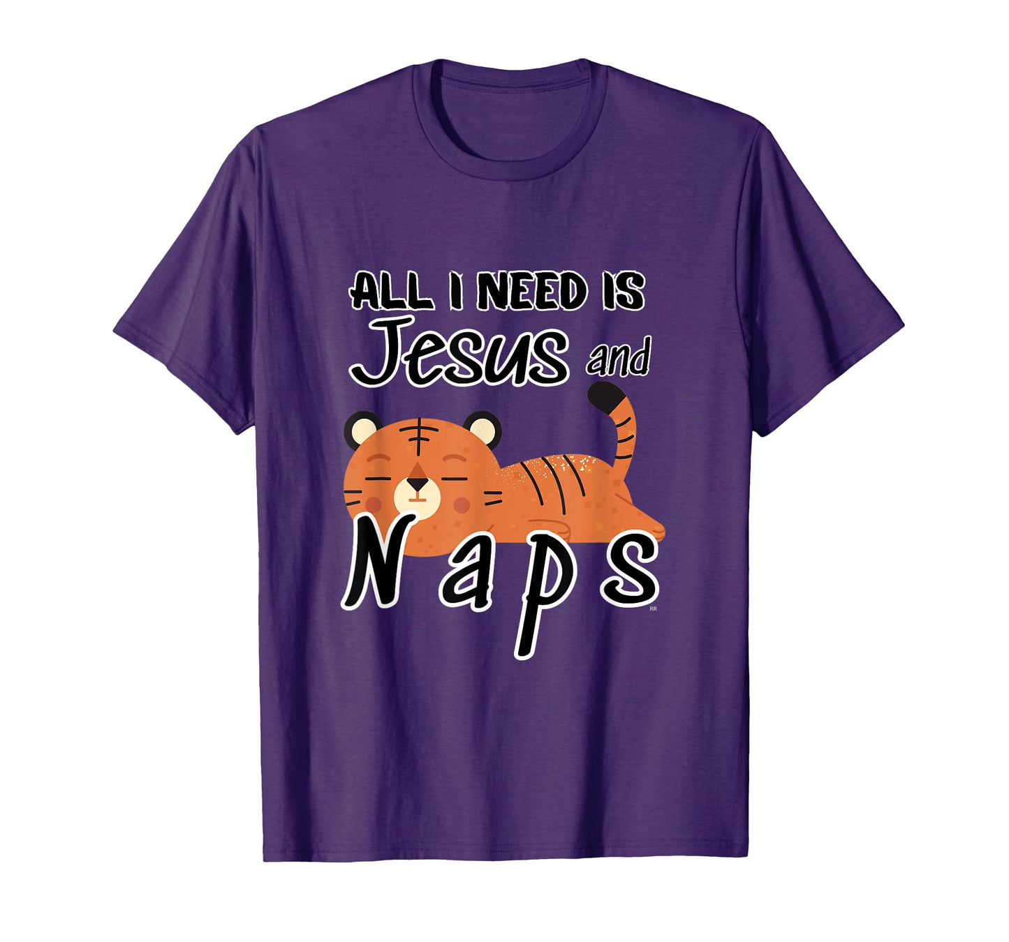 Funny Christian | ALL I NEED IS JESUS AND NAPS T-Shirt