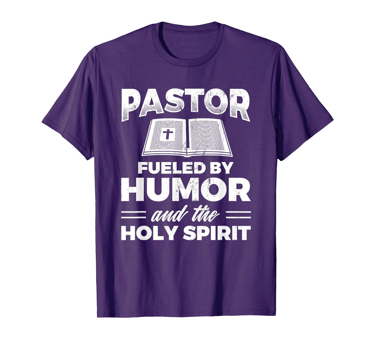 Pastor Fueld By Humor Holy Spirit Jesus Christian T-Shirt