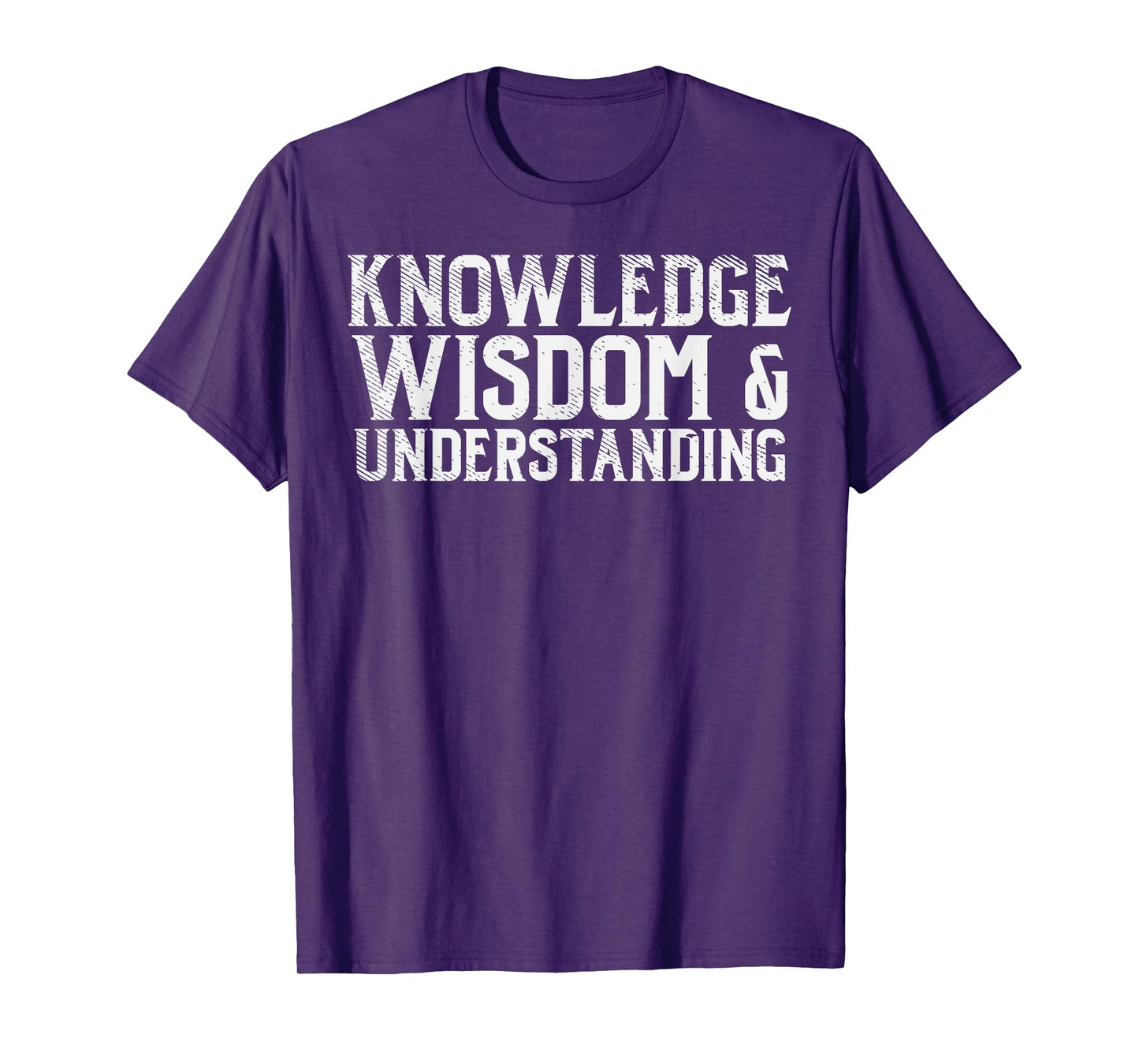 Knowledge Wisdom Understanding God Jesus Christian Gift T-Shirt