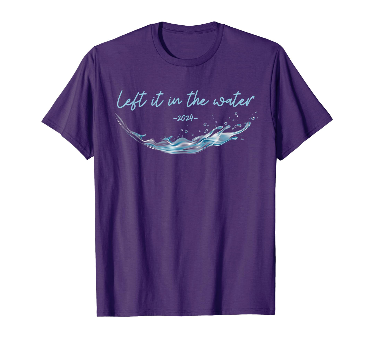 Left it in the Water, Christian Water Baptism-2024 T-Shirt