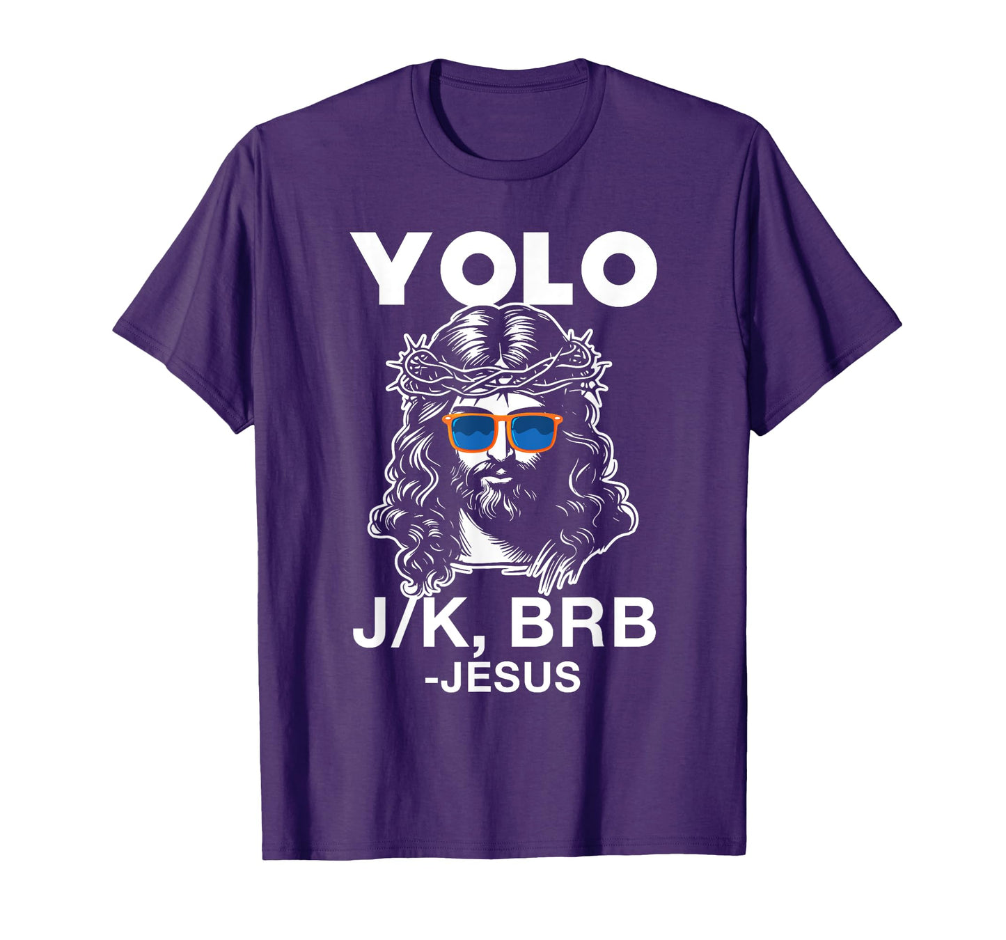 Funny Jesus Easter Resurrection YOLO J/K BRB Meme T-Shirt
