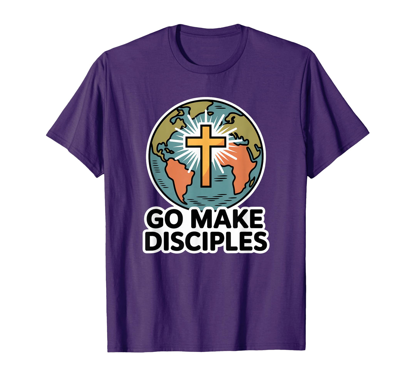 Go Make Disciples/Great Commission of Christ T-Shirt