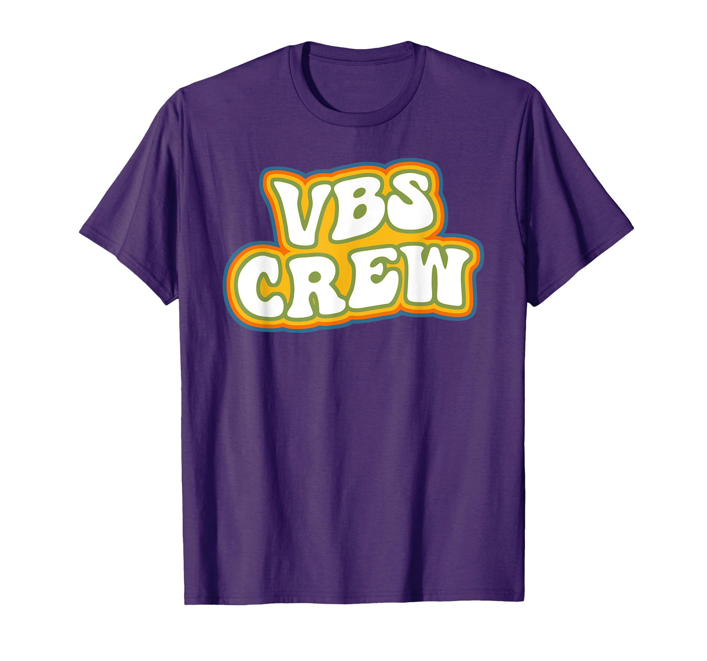 Retro I Love VBS 2025 Vacation Bible School VBS Crew T-Shirt