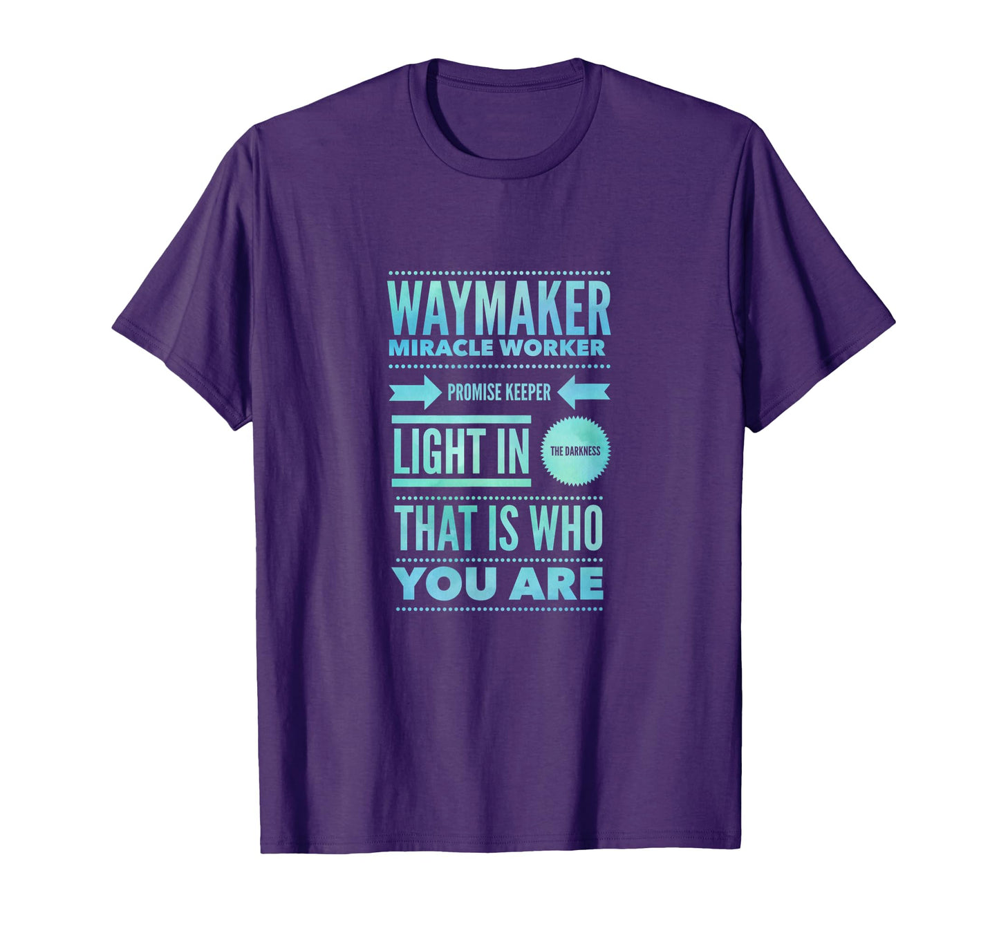 Waymaker Miracle Worker Promise Keeper Jesus Faith Christian T-Shirt