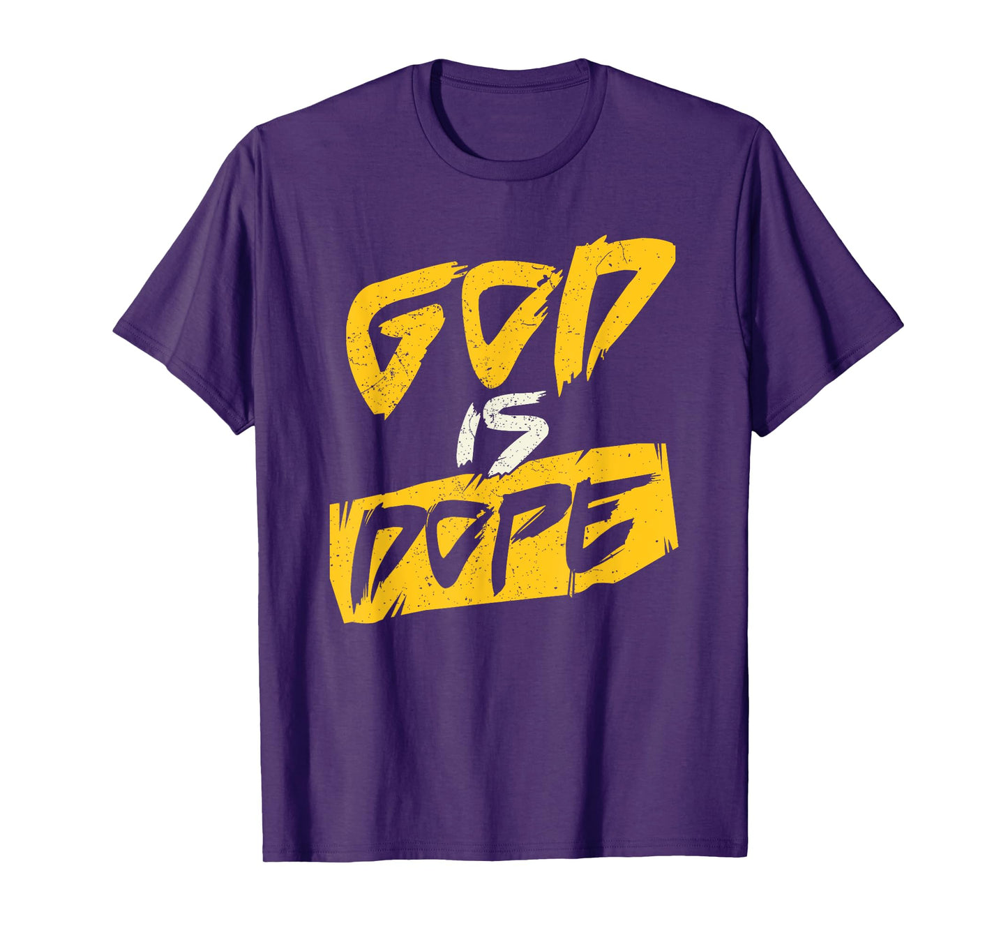 Funny Christian Design God is Dope T-Shirt