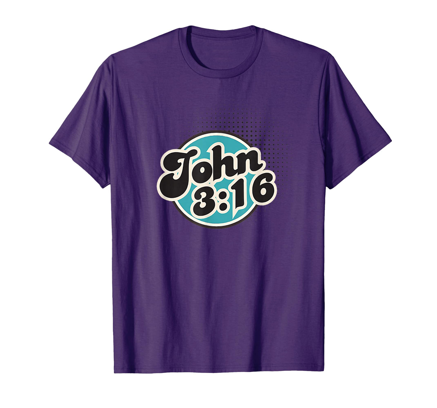 John 3:16 Retro, Men, Women and Youth T-Shirt