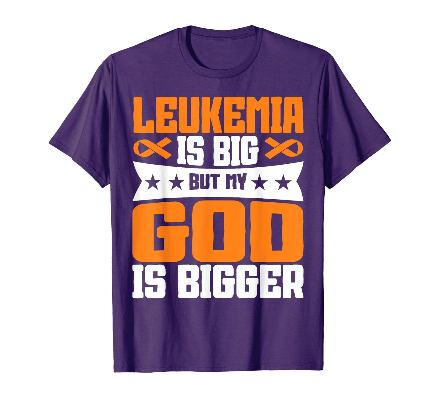 Childhood Leukemia Fighters Orange Ribbon Awareness T-Shirt