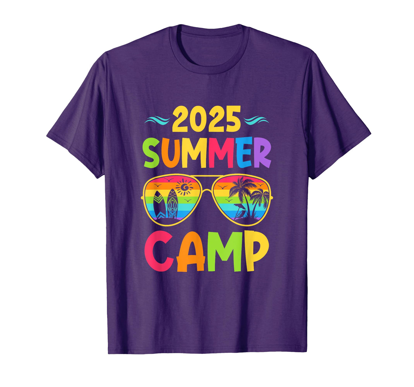 2025 Summer Camp 2025 Summer Vacation Matching Family Group T-Shirt