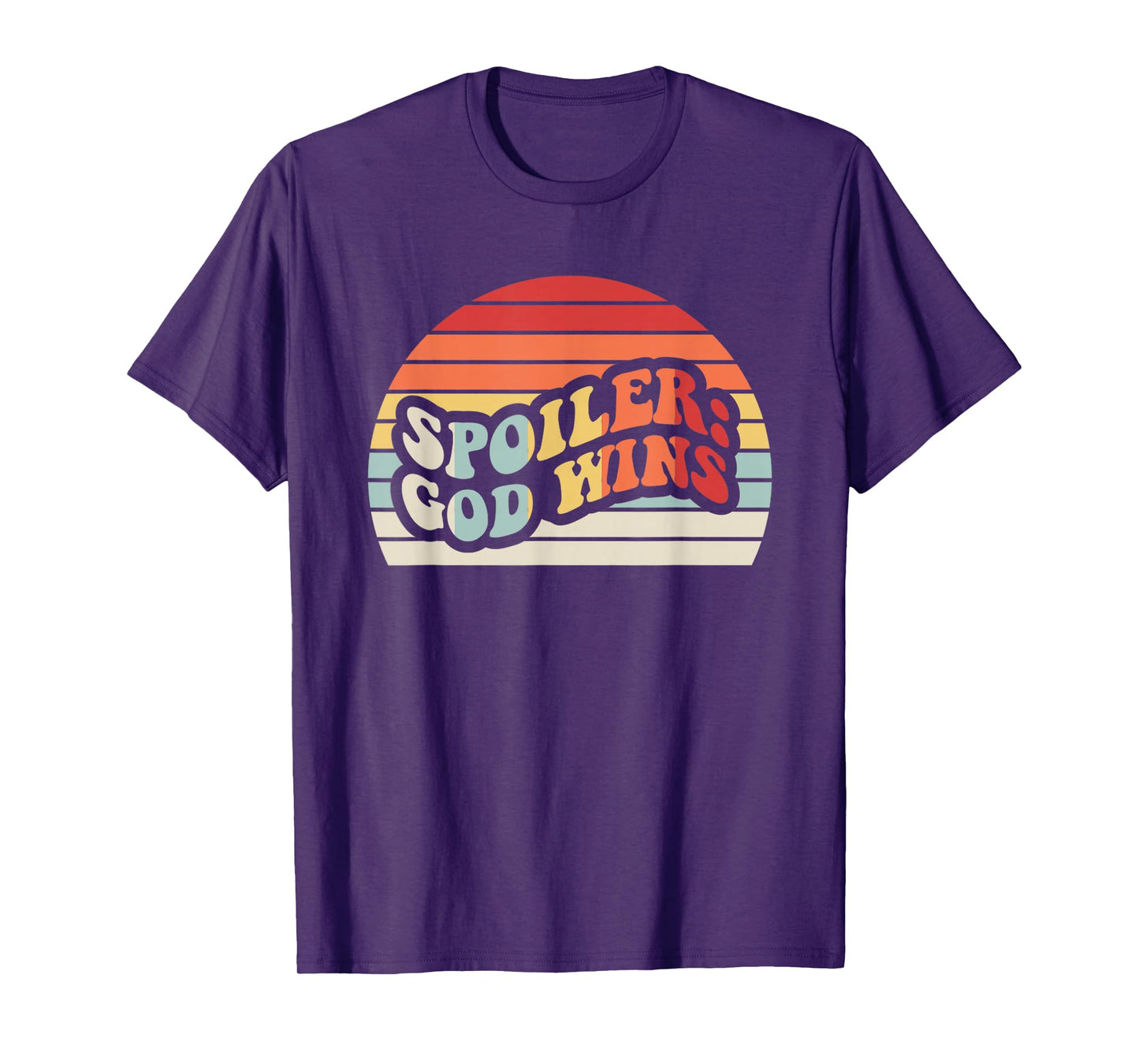 Spoiler God Wins Vintage Style T-Shirt