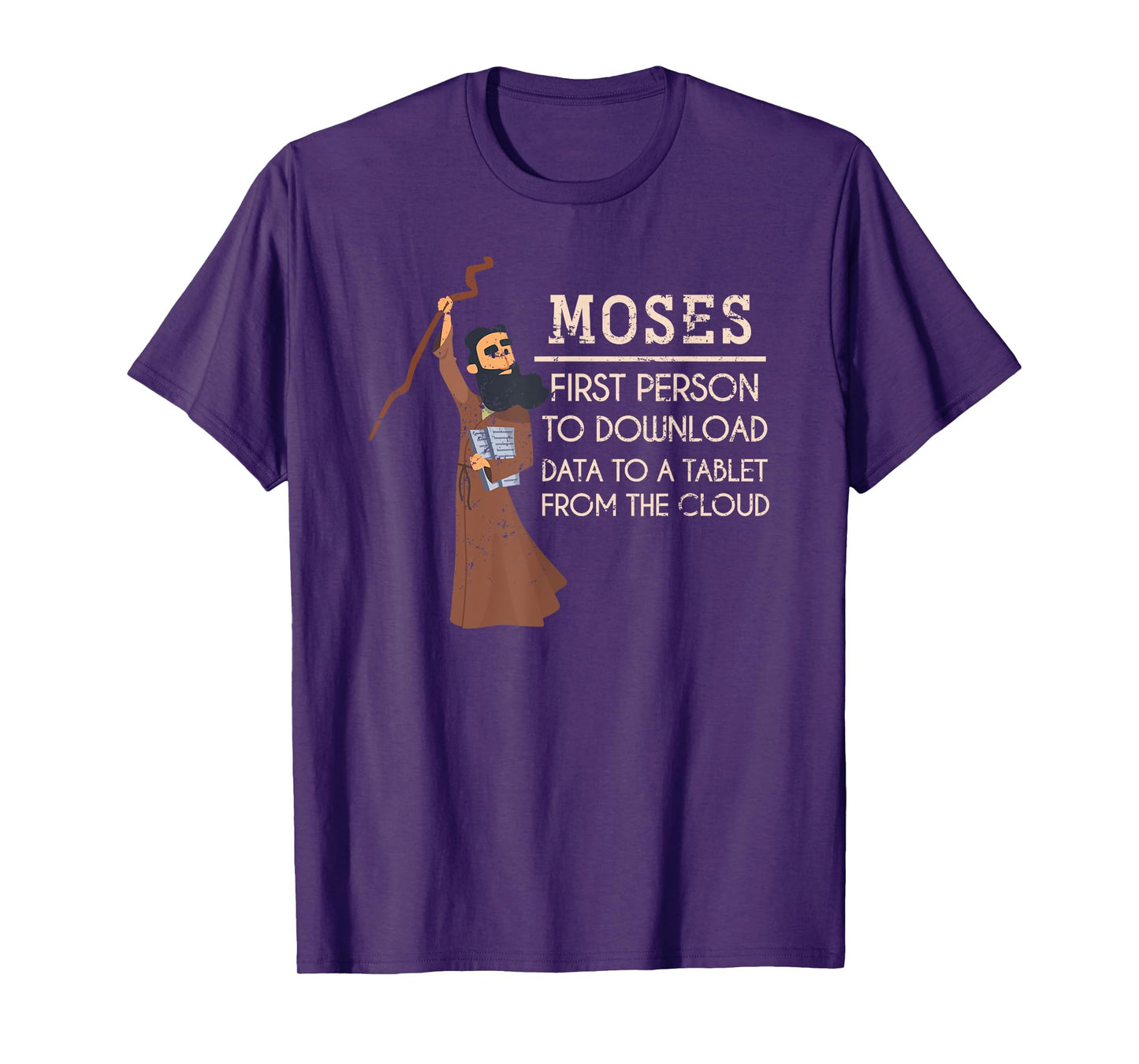 Faith Moses Bible Verse Funny Christian Gift Prayer T-Shirt