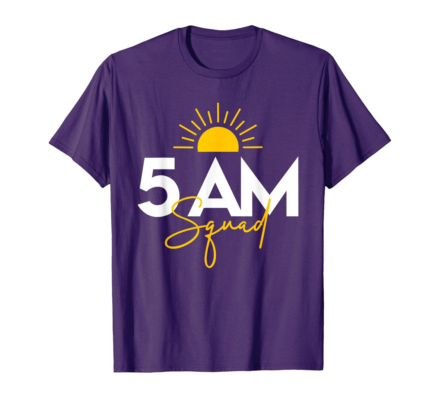 Funny Gym Workout Lovers Fitness Crew - 5 Am Squad T-Shirt