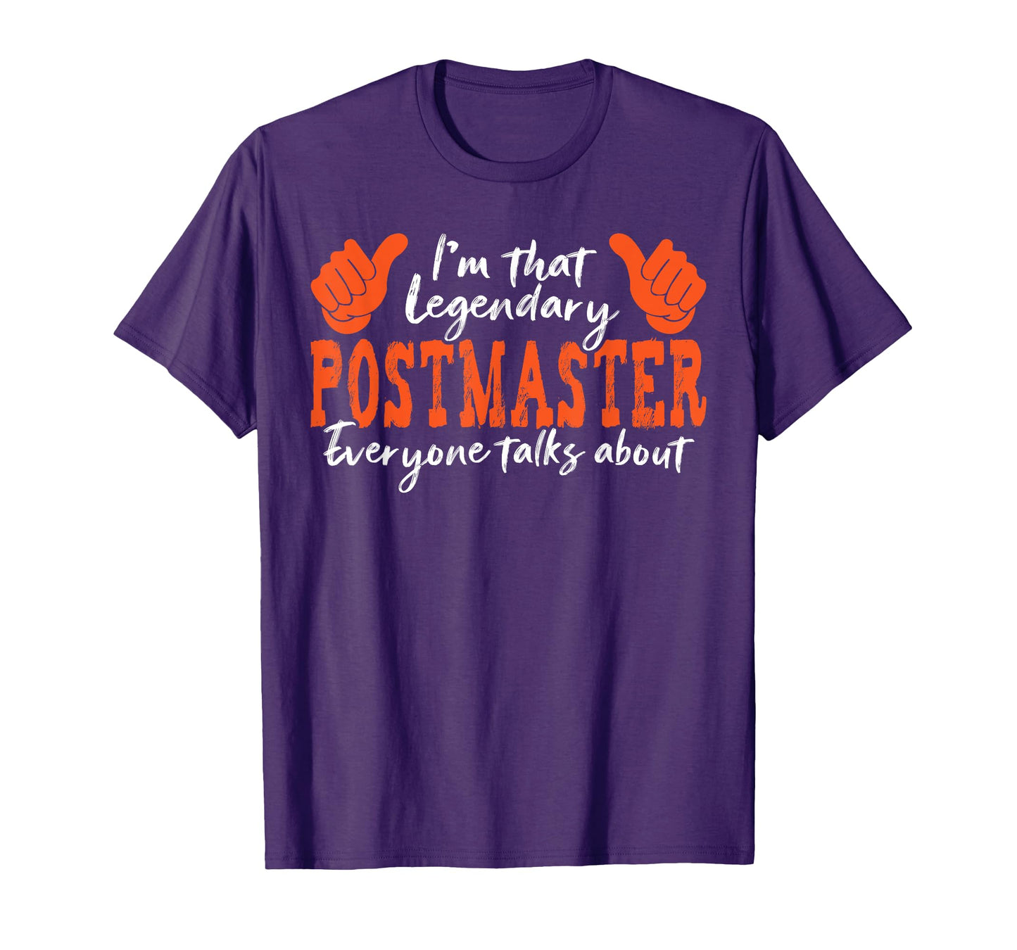 Funny Profession Quote Legendary Postmaster T-Shirt