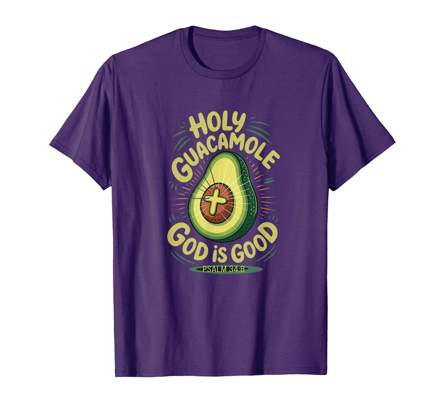 Holy Guacamole God Is Good Funny Avocado Cinco de Mayo T-Shirt