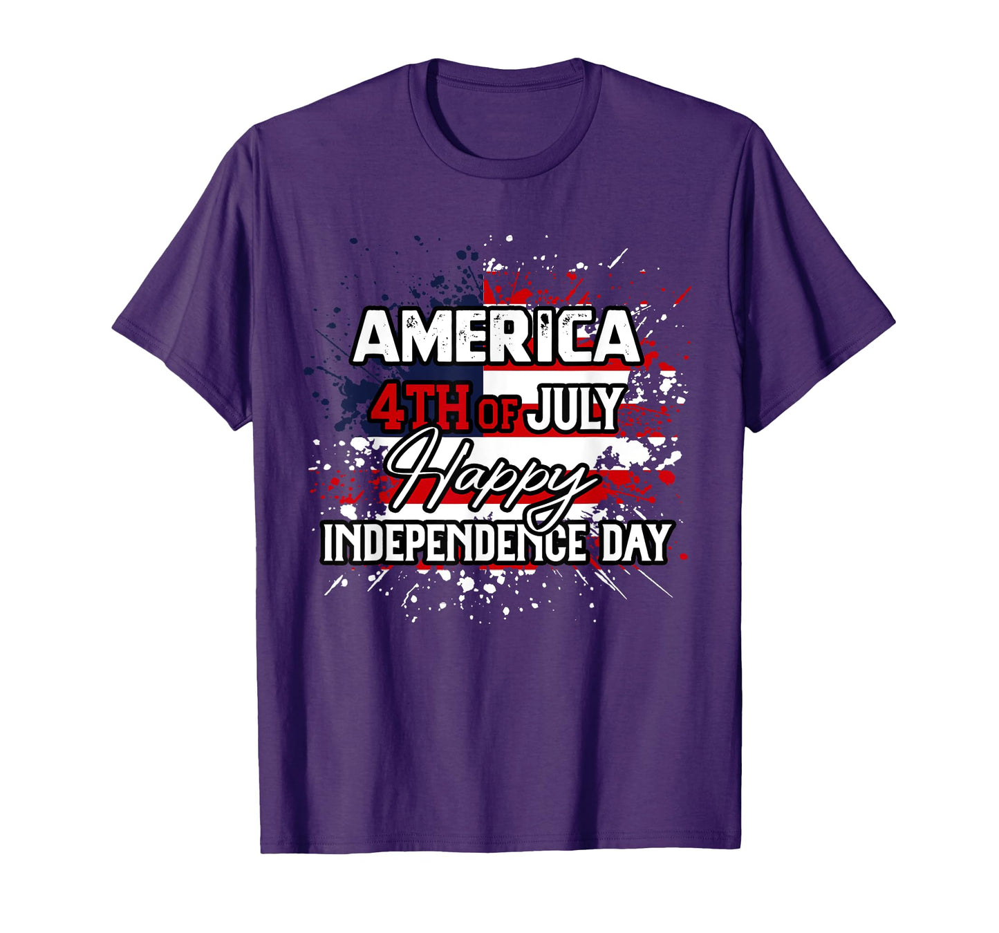America Happy 4th of July Independence day Men women kids T-Shirt